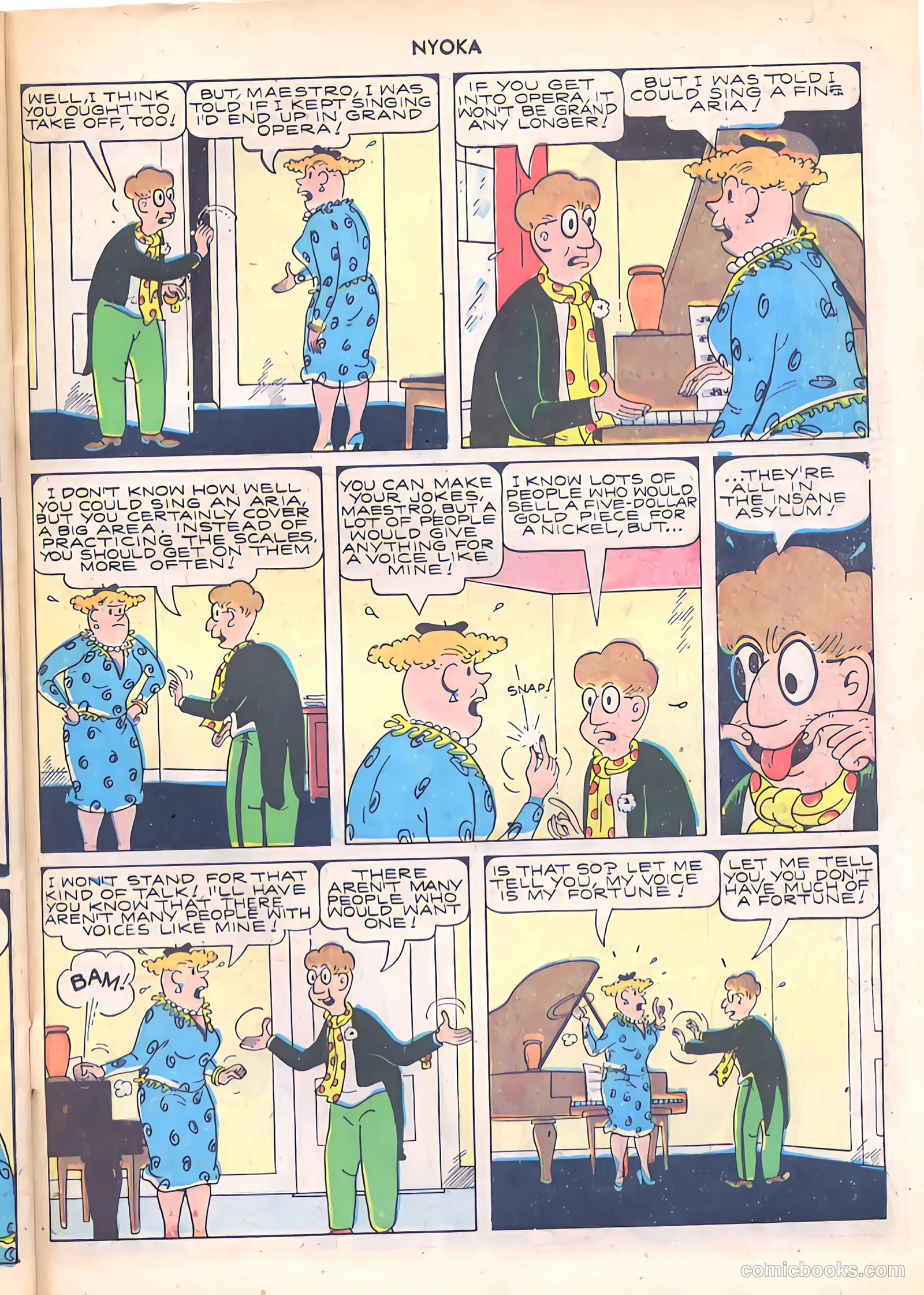 Nyoka the Jungle Girl #31 (1949) — page 43 of 52