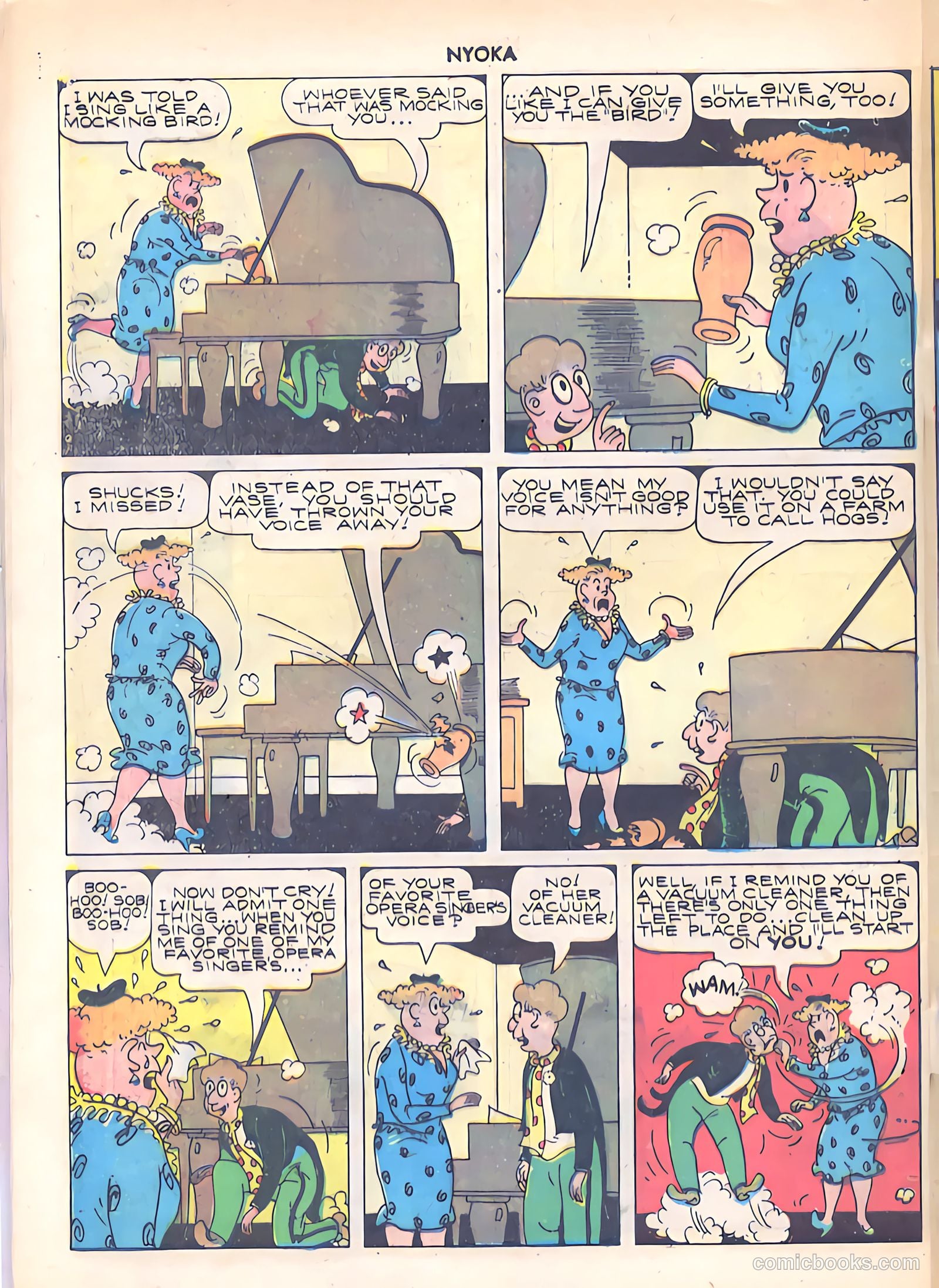 Nyoka the Jungle Girl #31 (1949) — page 44 of 52
