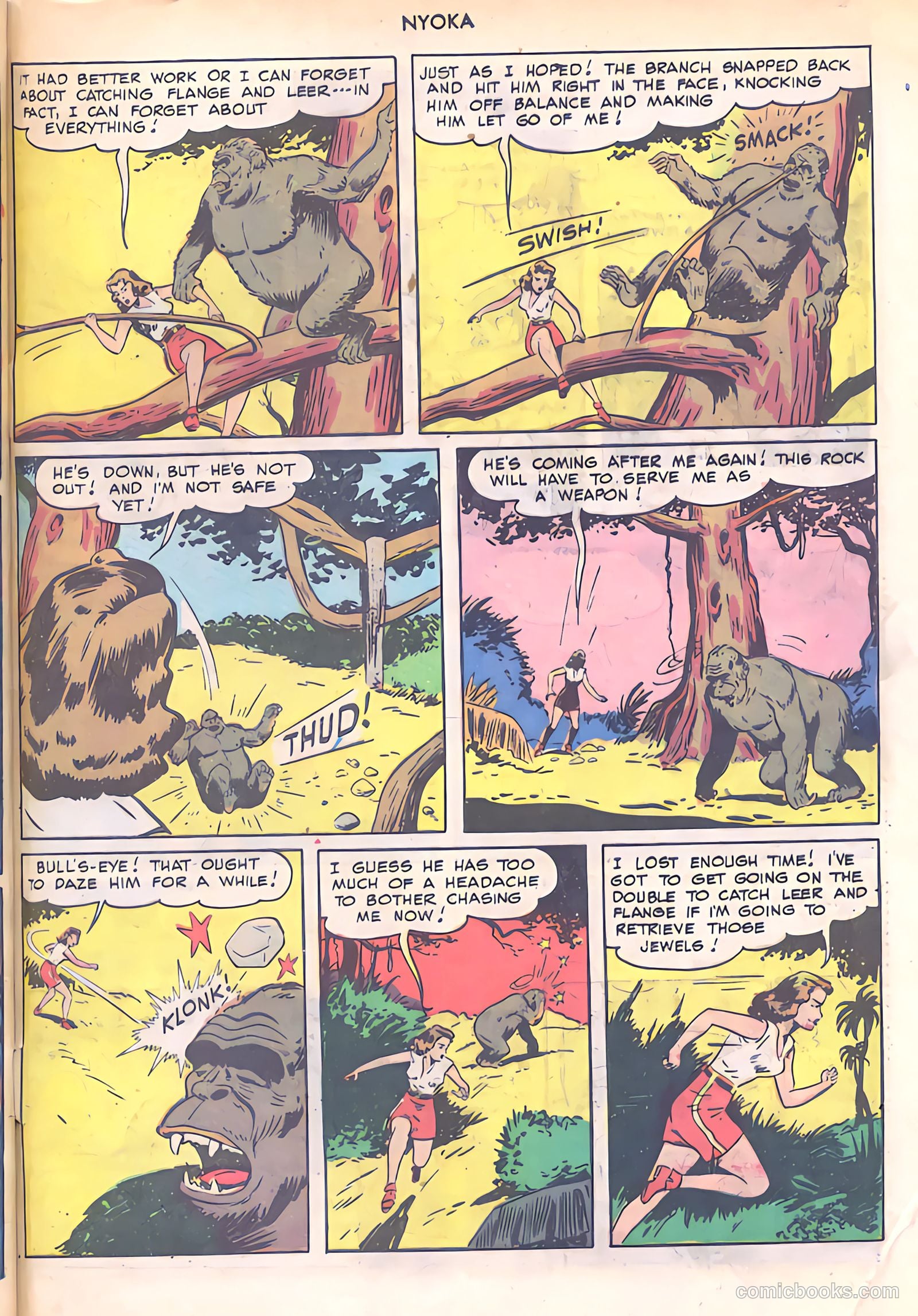 Nyoka the Jungle Girl #31 (1949) — page 49 of 52