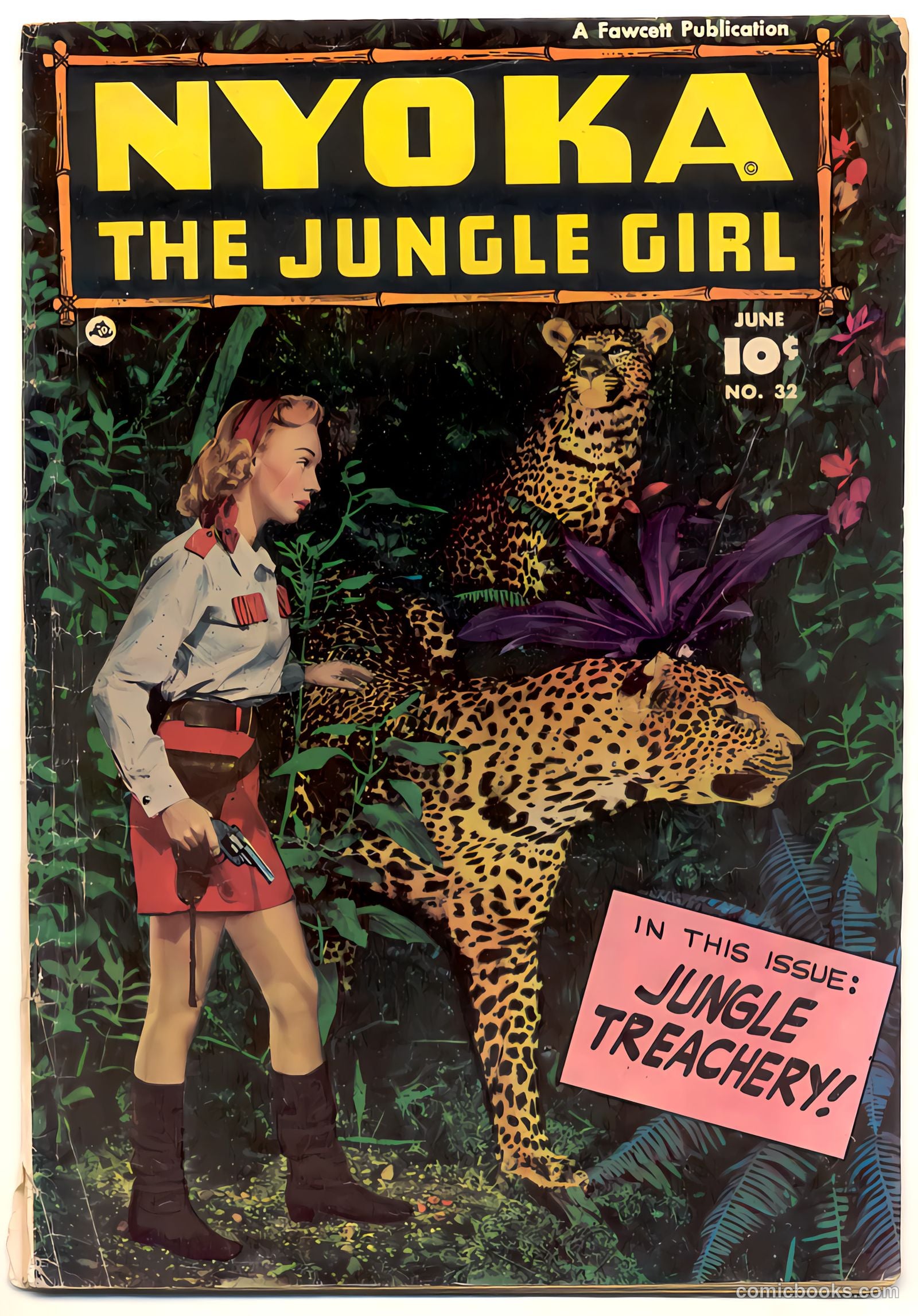 Nyoka the Jungle Girl #32