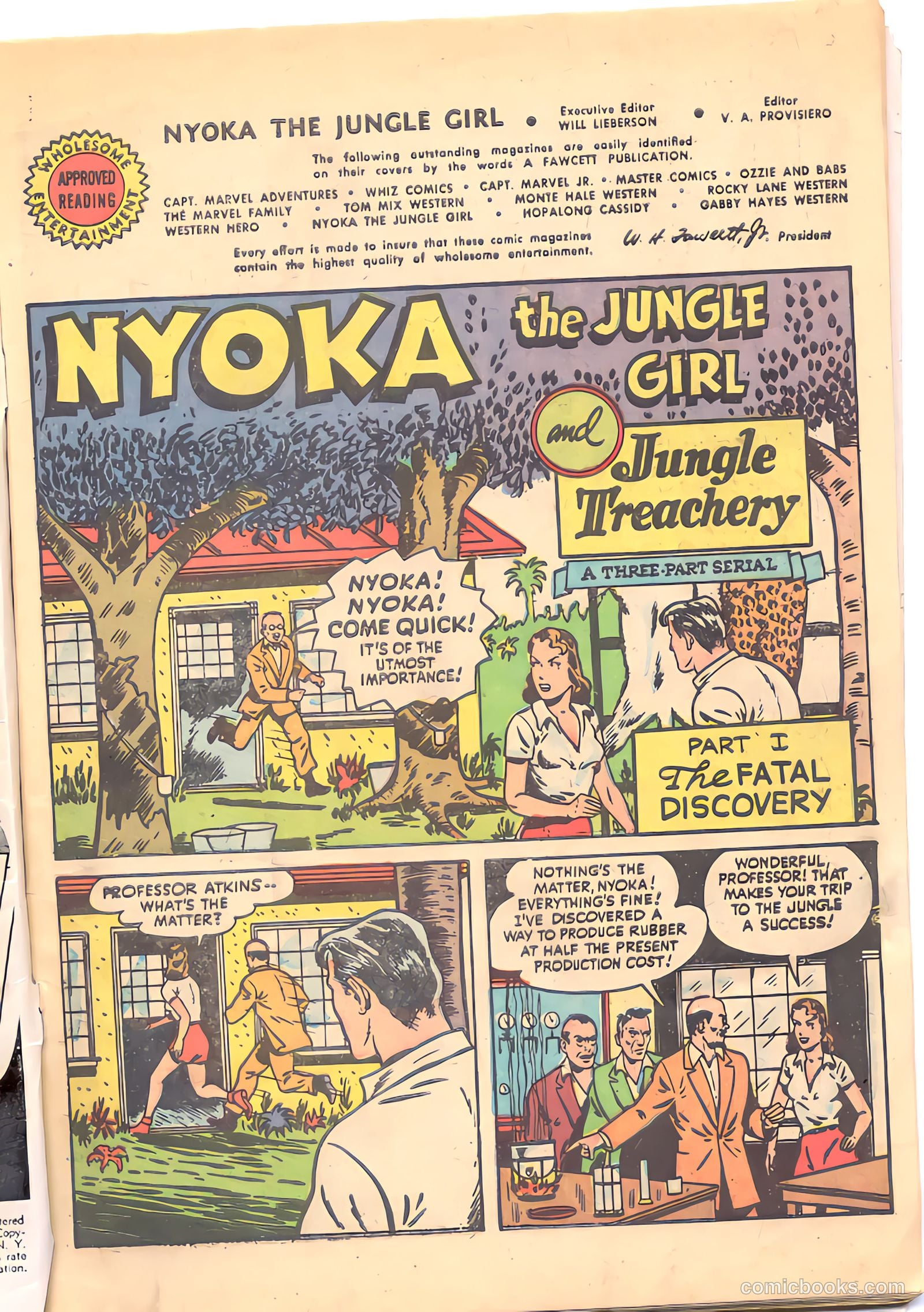 Nyoka the Jungle Girl #32 (1949) — page 3 of 36