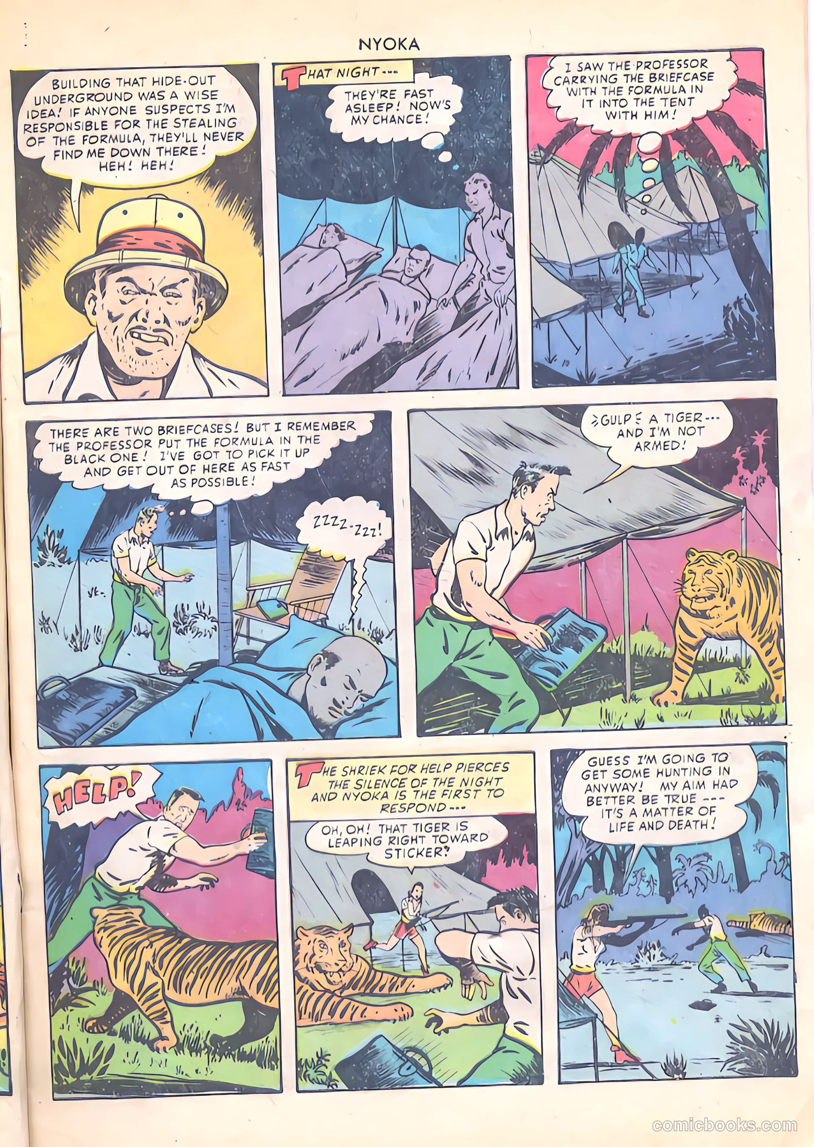 Nyoka the Jungle Girl #32 (1949) — page 5 of 36
