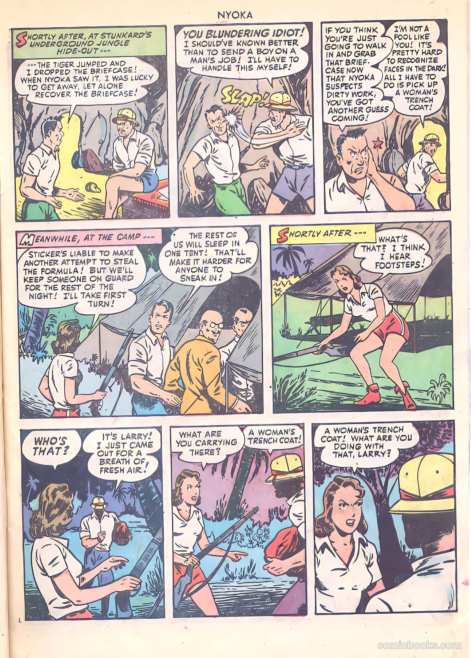 Nyoka the Jungle Girl #32 (1949) — page 7 of 36