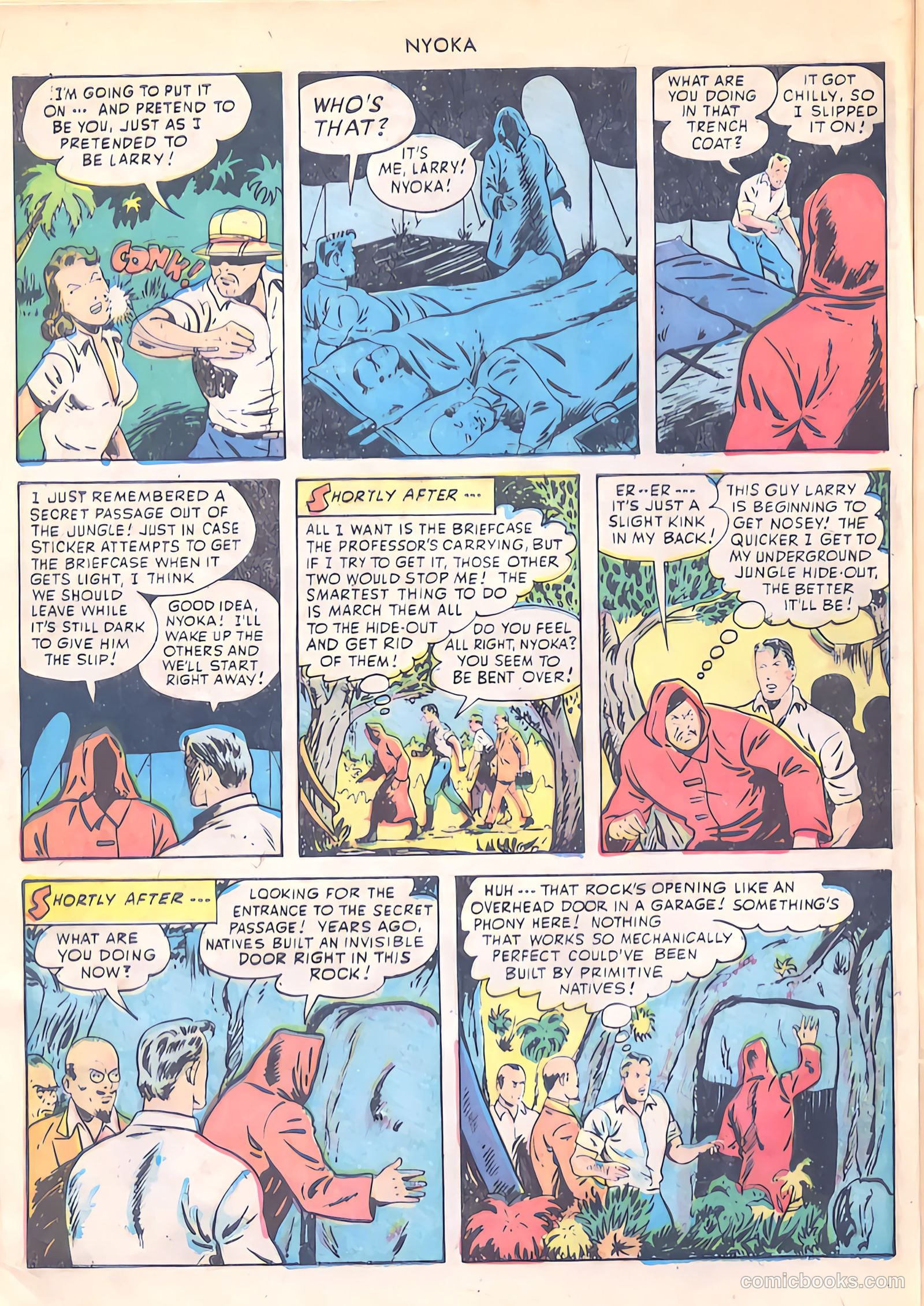 Nyoka the Jungle Girl #32 (1949) — page 8 of 36