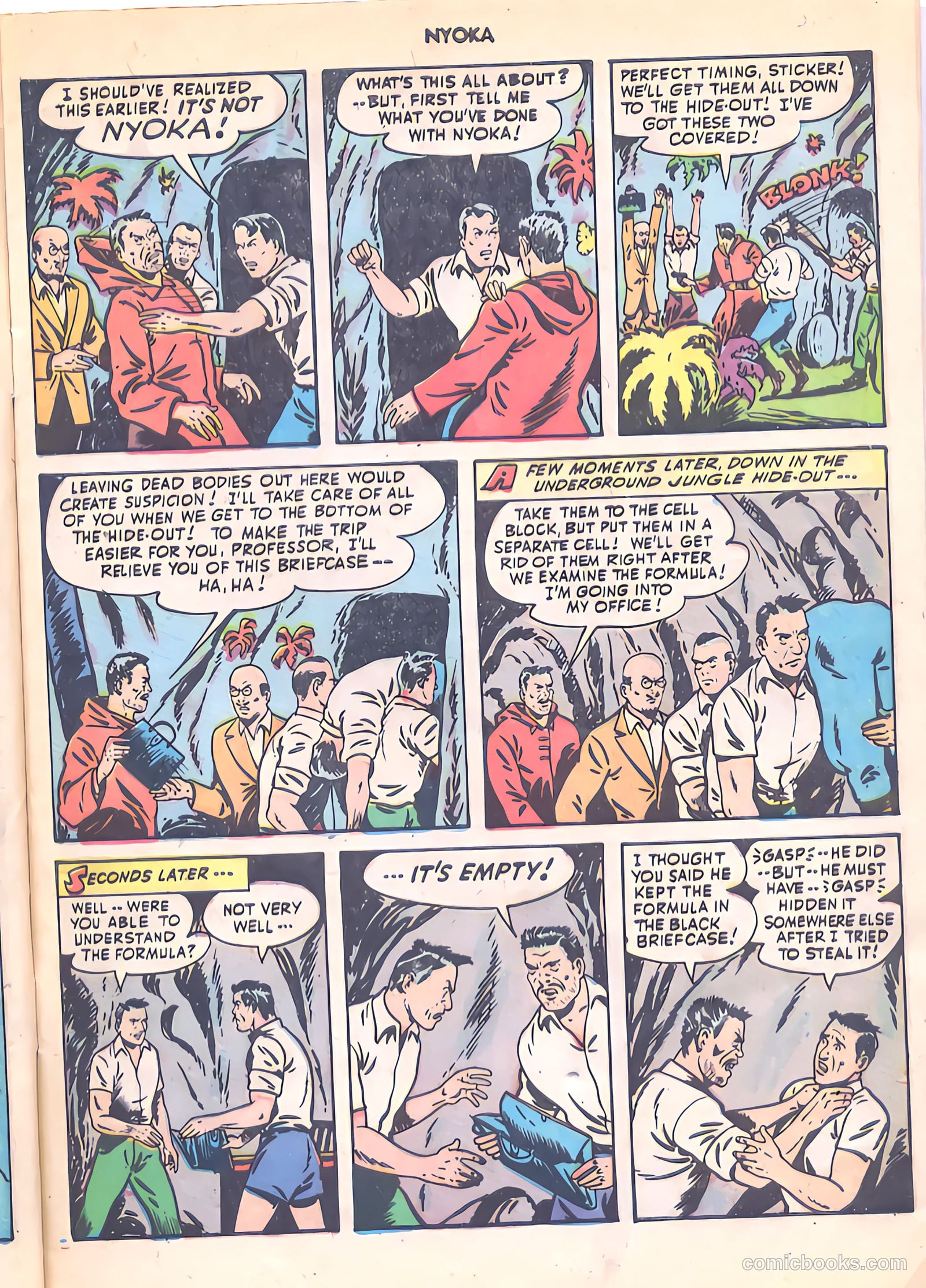 Nyoka the Jungle Girl #32 (1949) — page 9 of 36