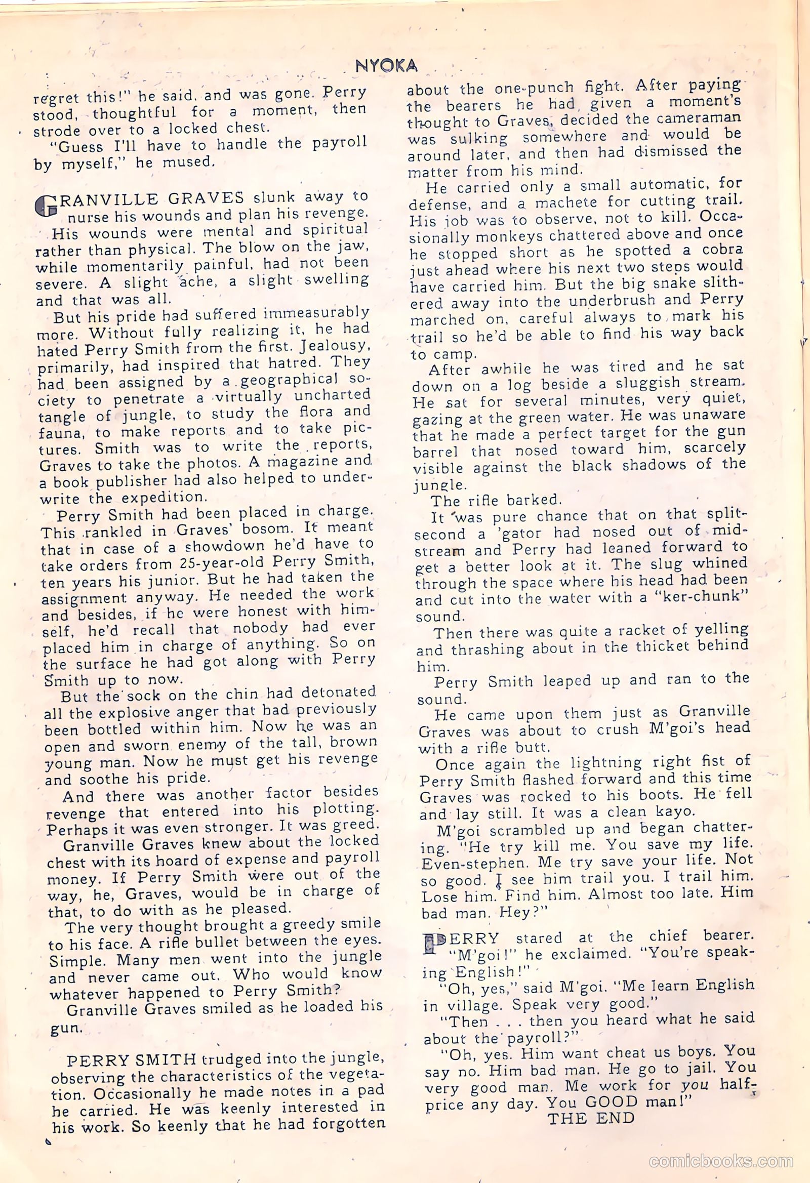 Nyoka the Jungle Girl #32 (1949) — page 14 of 36