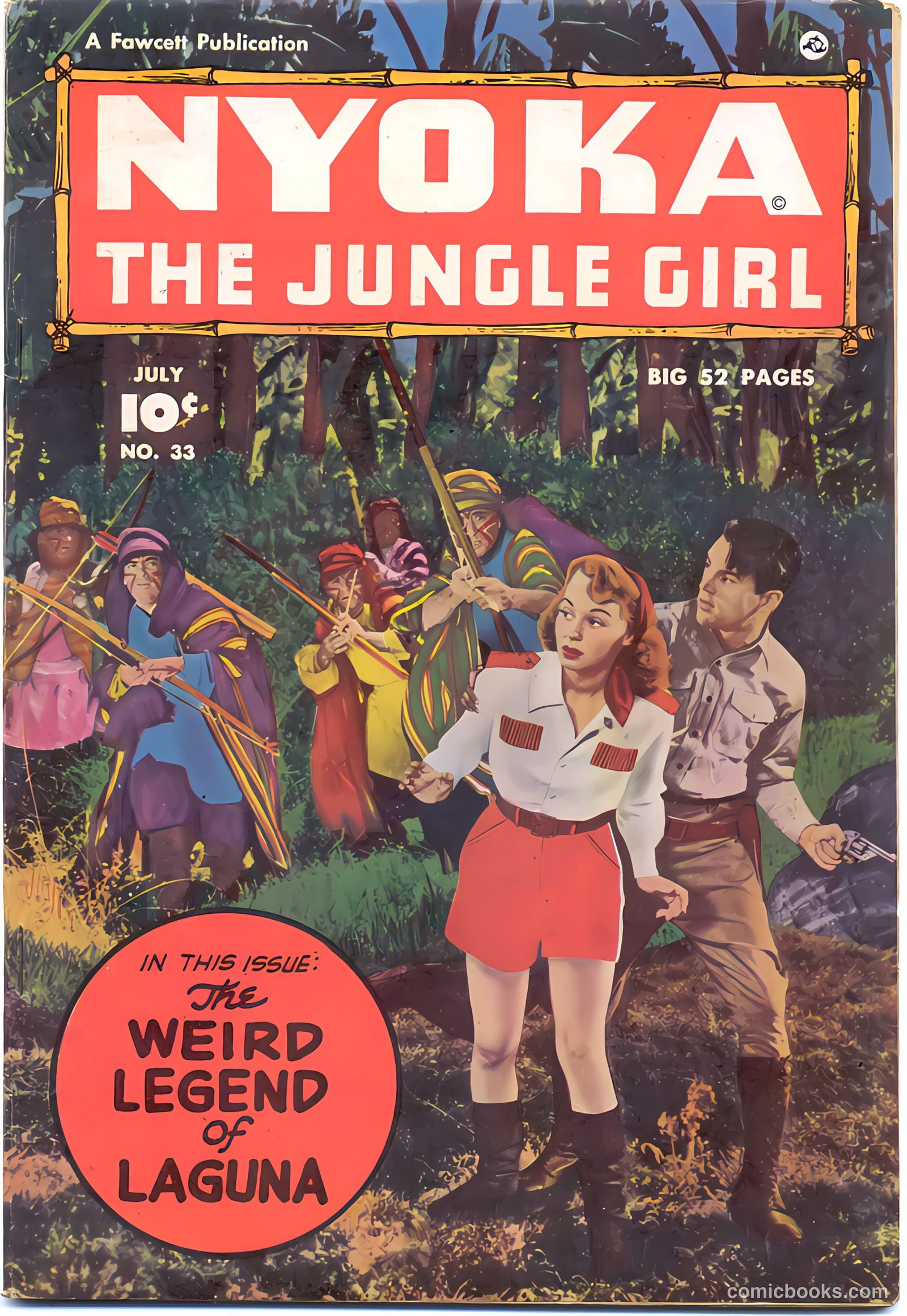 Nyoka the Jungle Girl #33