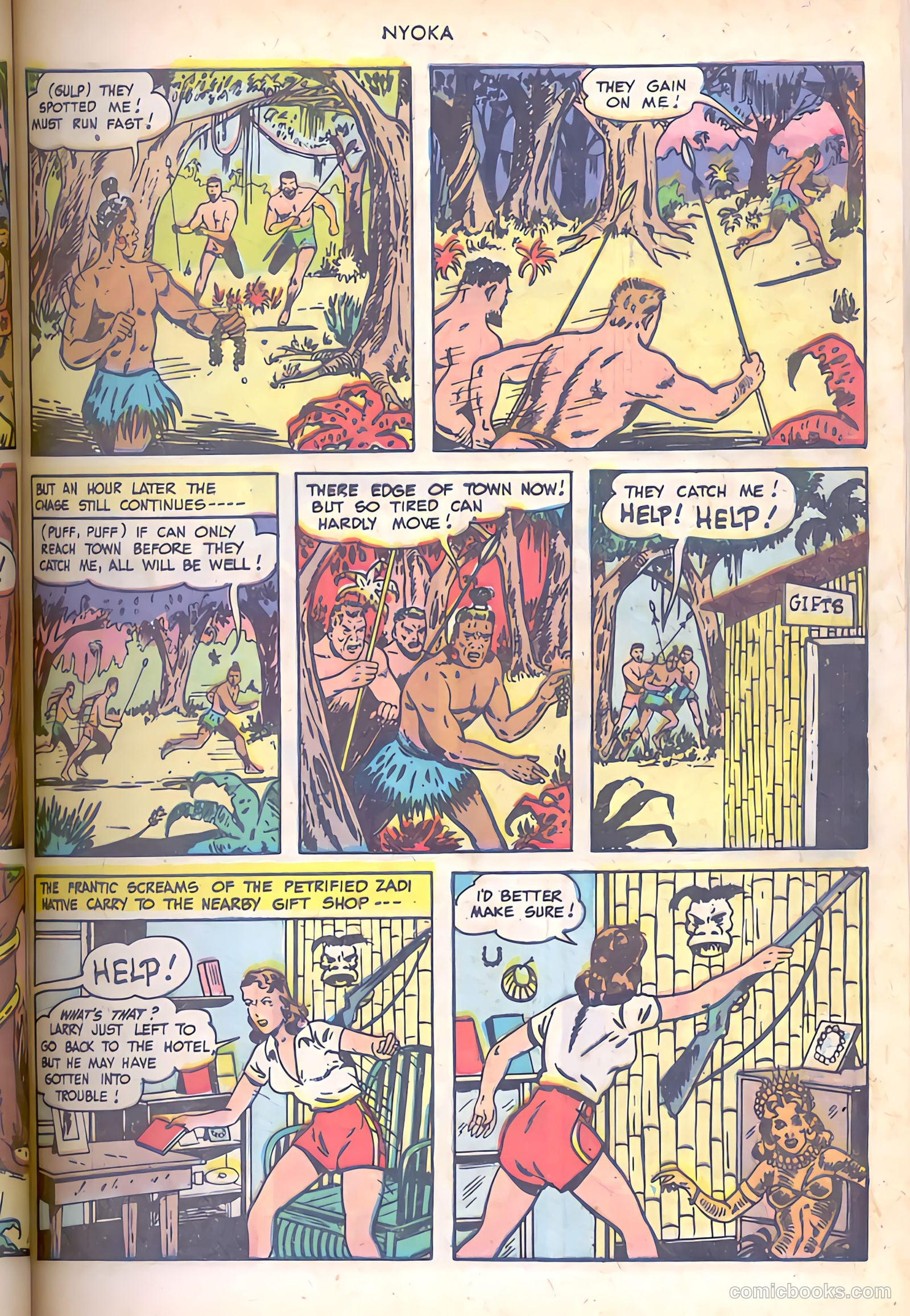 Nyoka the Jungle Girl #33 (1949) — page 5 of 52