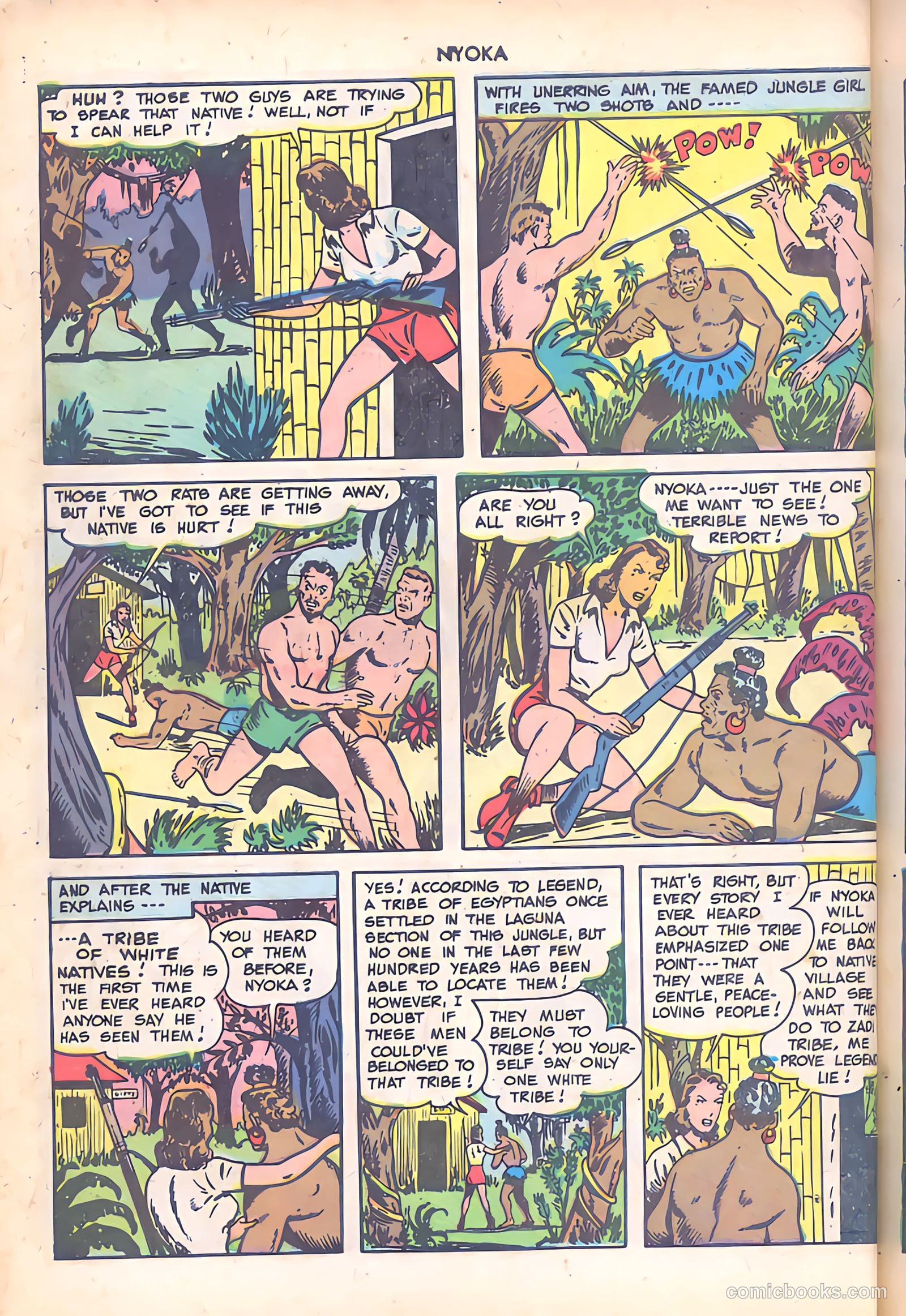 Nyoka the Jungle Girl #33 (1949) — page 6 of 52