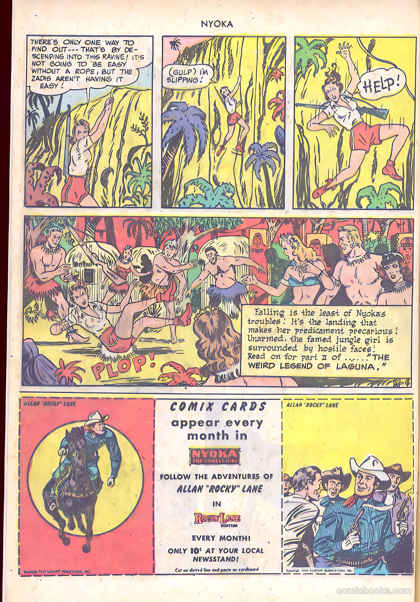 Nyoka the Jungle Girl #33 (1949) — page 8 of 52
