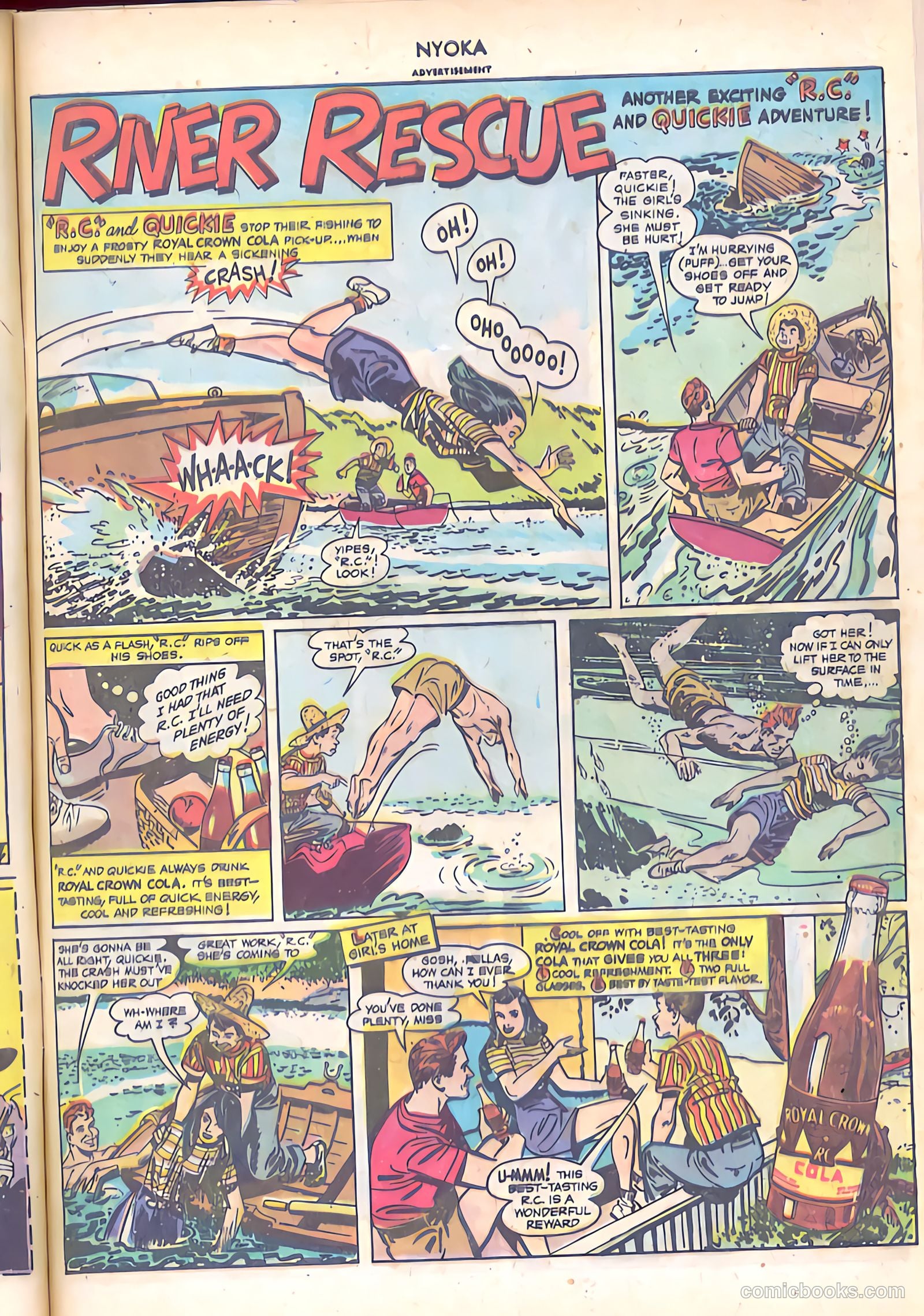 Nyoka the Jungle Girl #33 (1949) — page 9 of 52