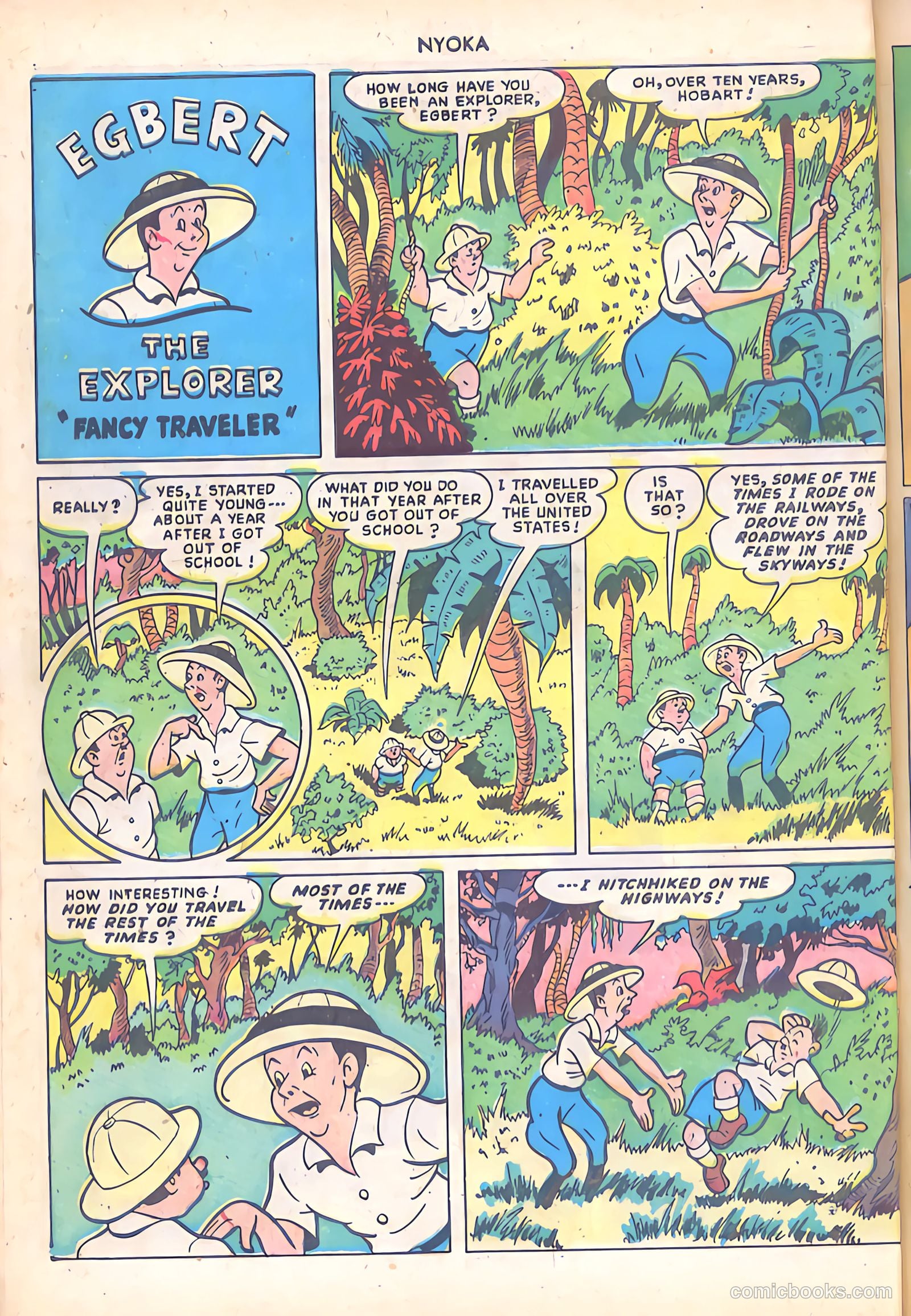 Nyoka the Jungle Girl #33 (1949) — page 10 of 52