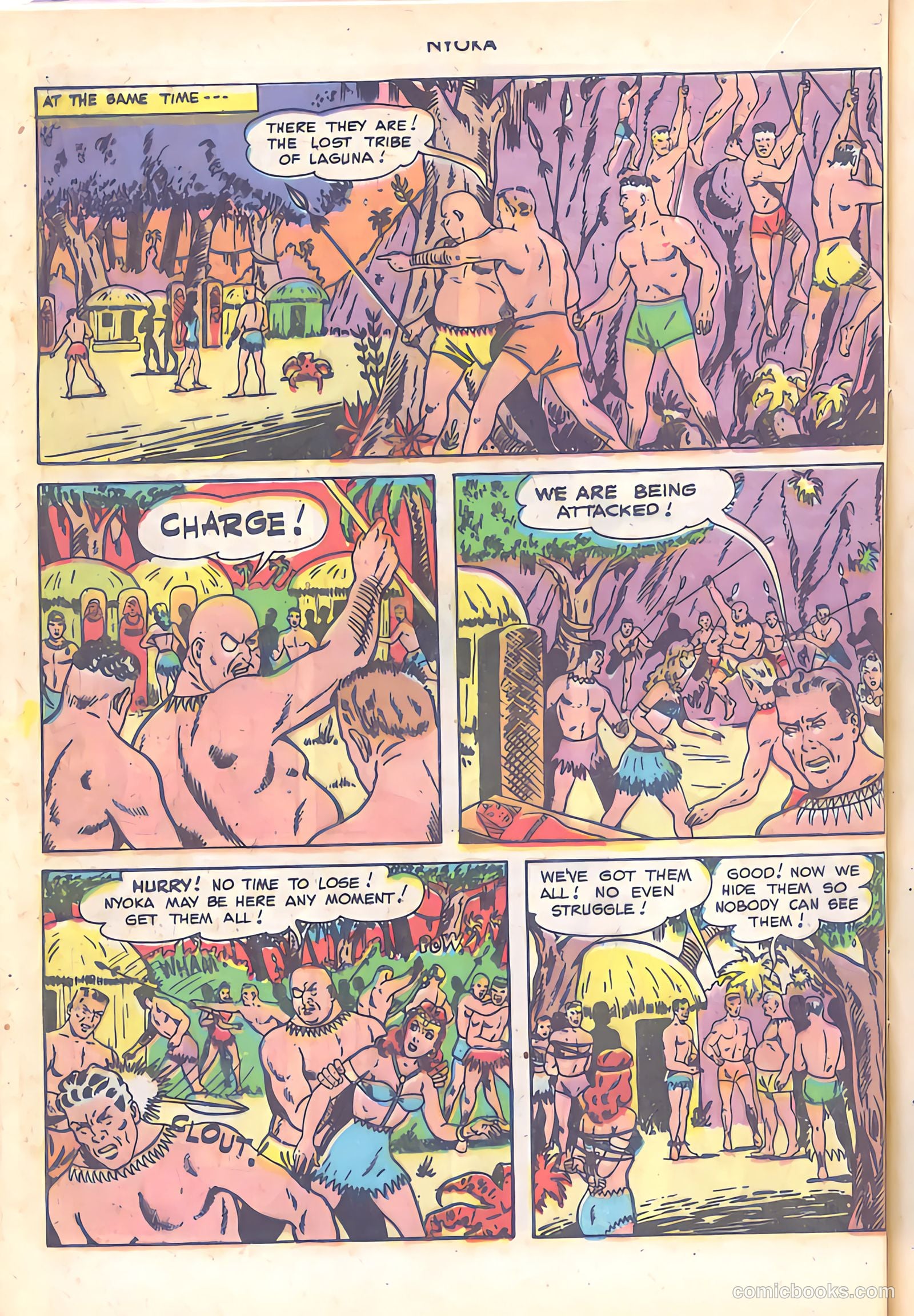 Nyoka the Jungle Girl #33 (1949) — page 16 of 52