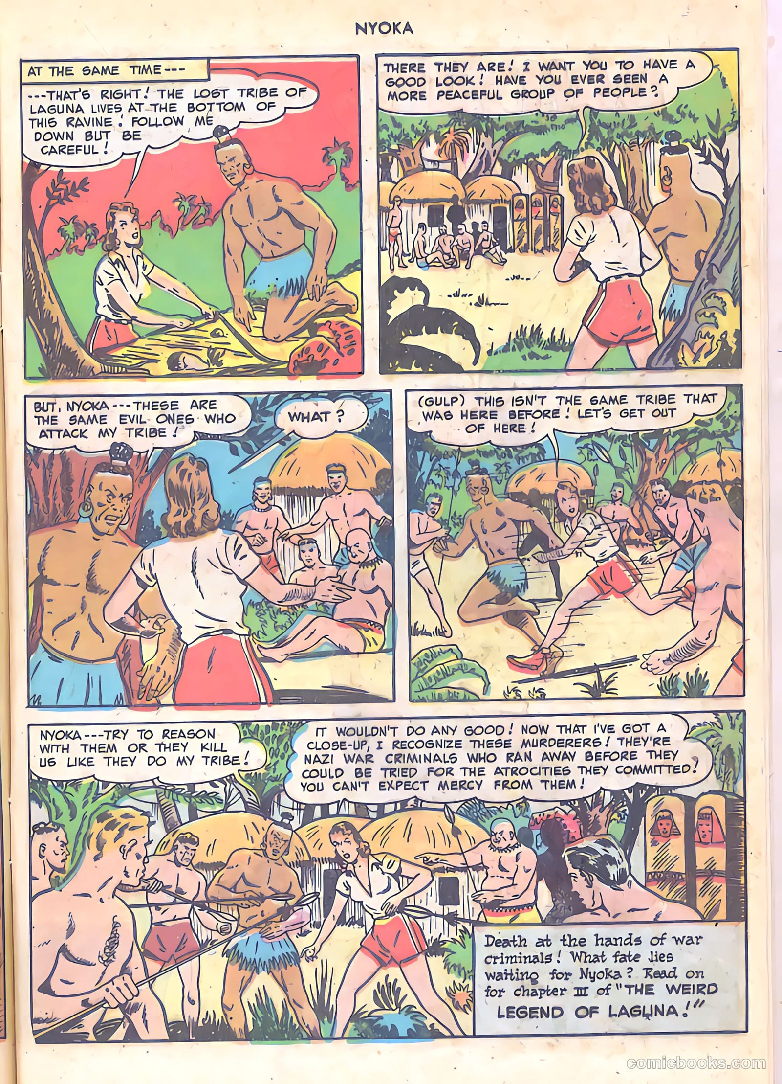 Nyoka the Jungle Girl #33 (1949) — page 17 of 52