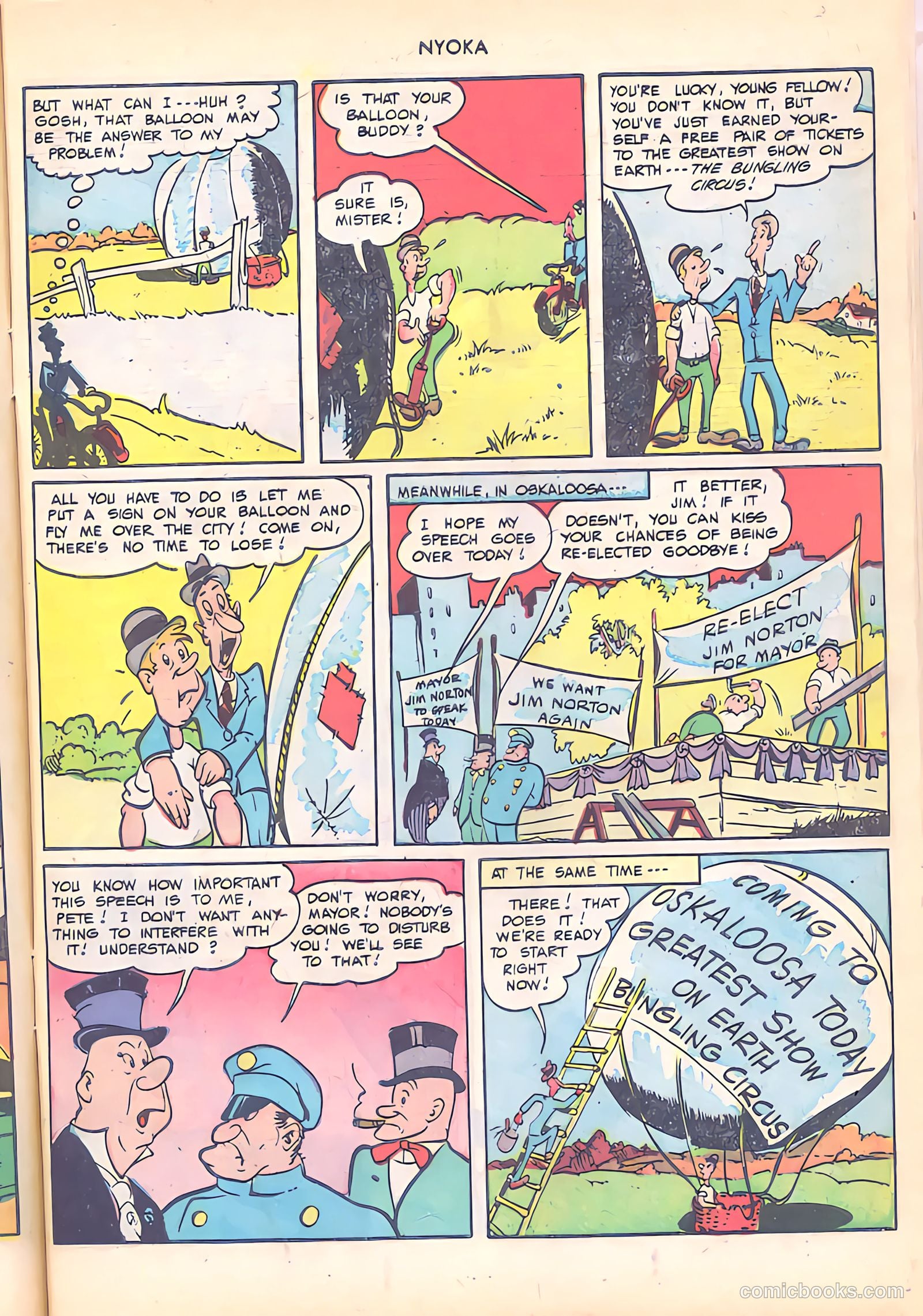 Nyoka the Jungle Girl #33 (1949) — page 19 of 52