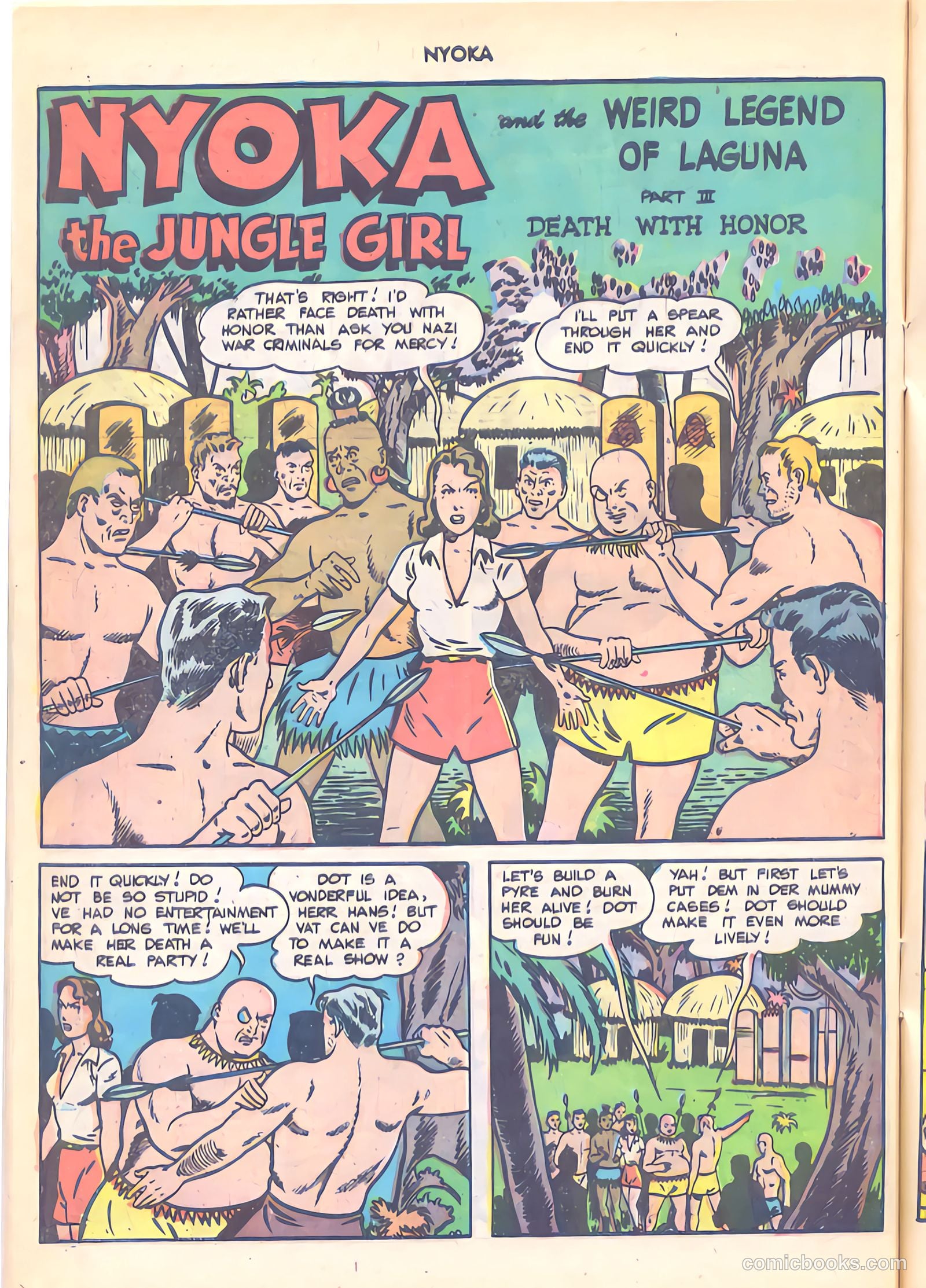 Nyoka the Jungle Girl #33 (1949) — page 22 of 52