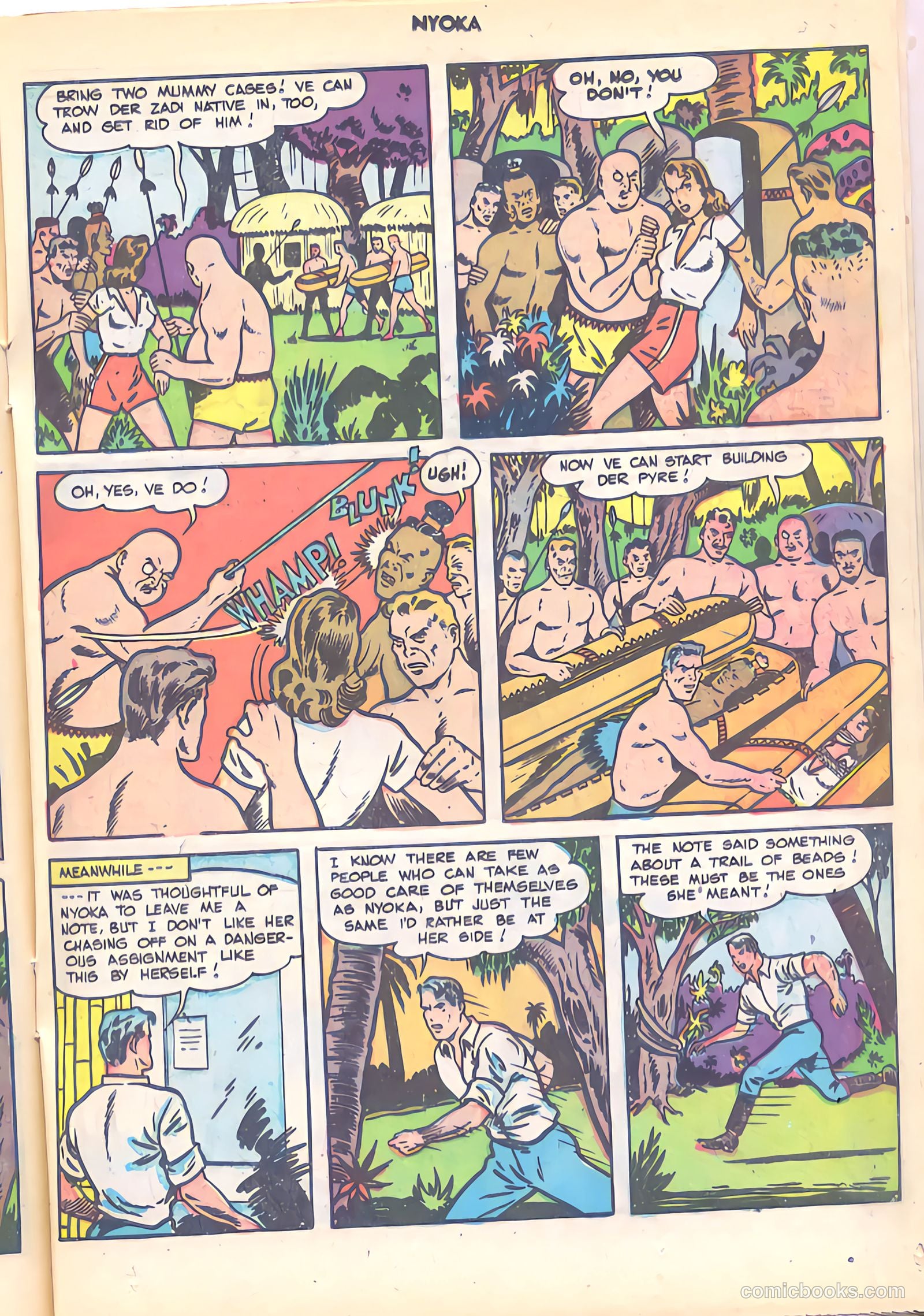 Nyoka the Jungle Girl #33 (1949) — page 23 of 52
