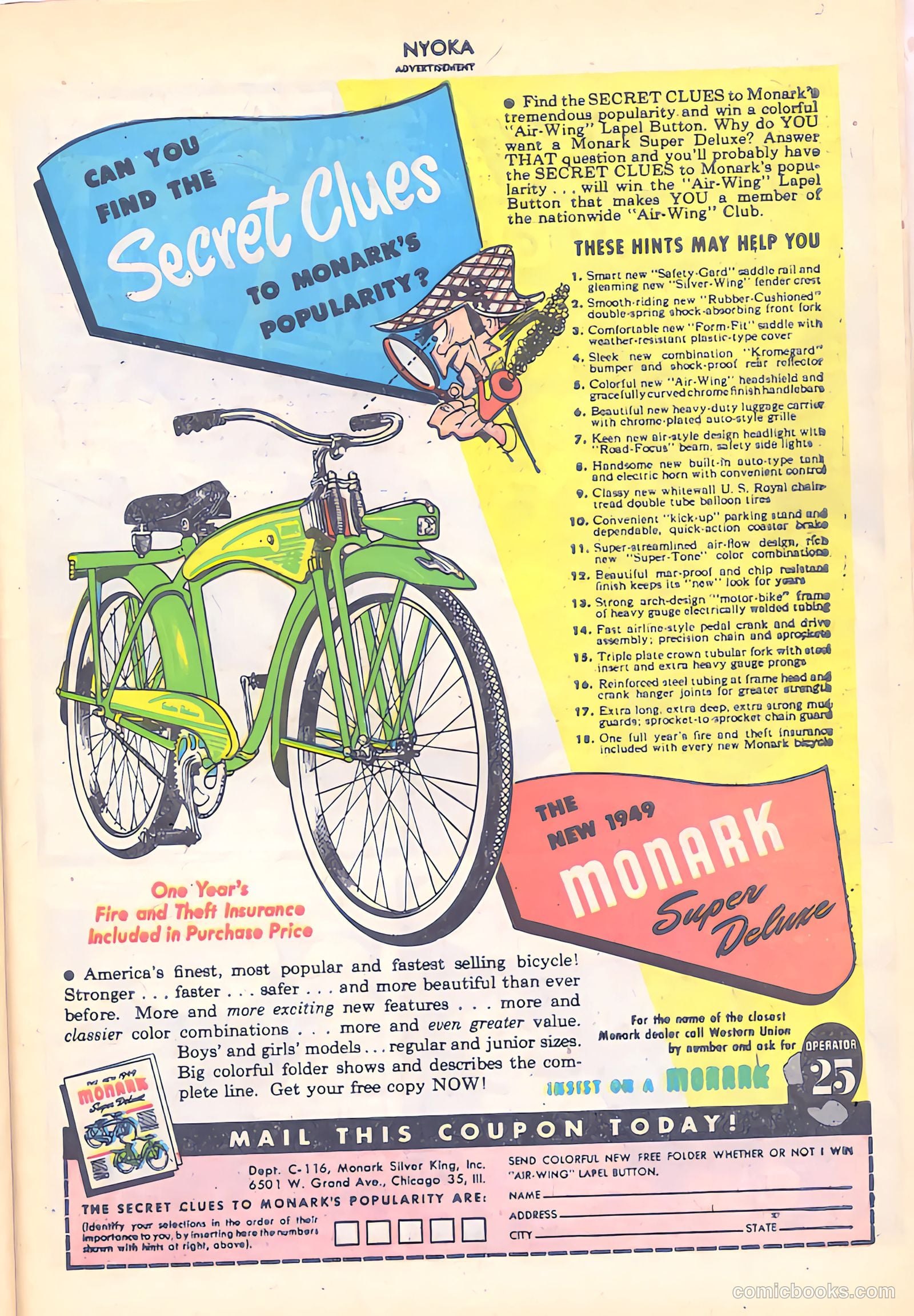 Nyoka the Jungle Girl #33 (1949) — page 31 of 52