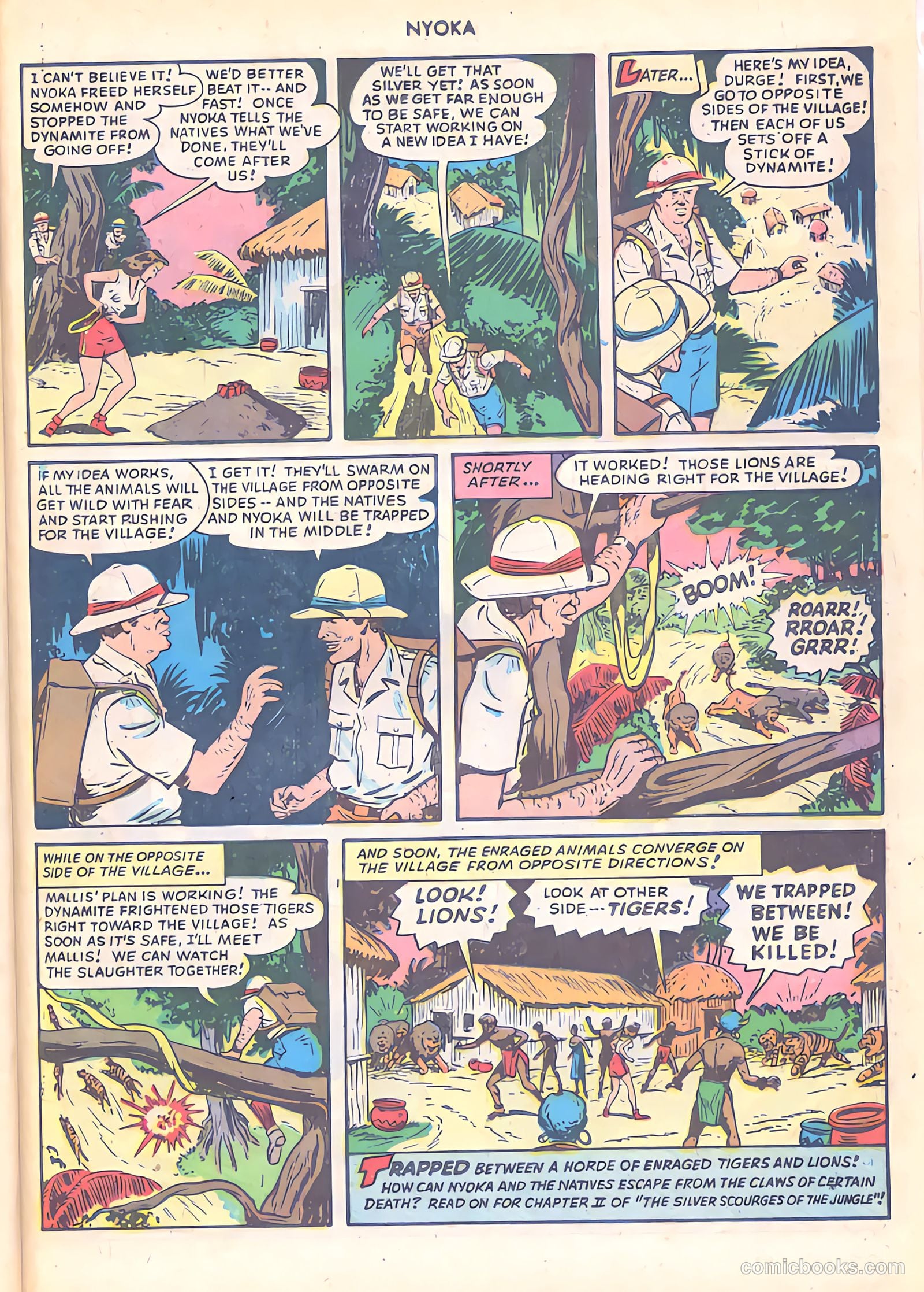Nyoka the Jungle Girl #33 (1949) — page 39 of 52