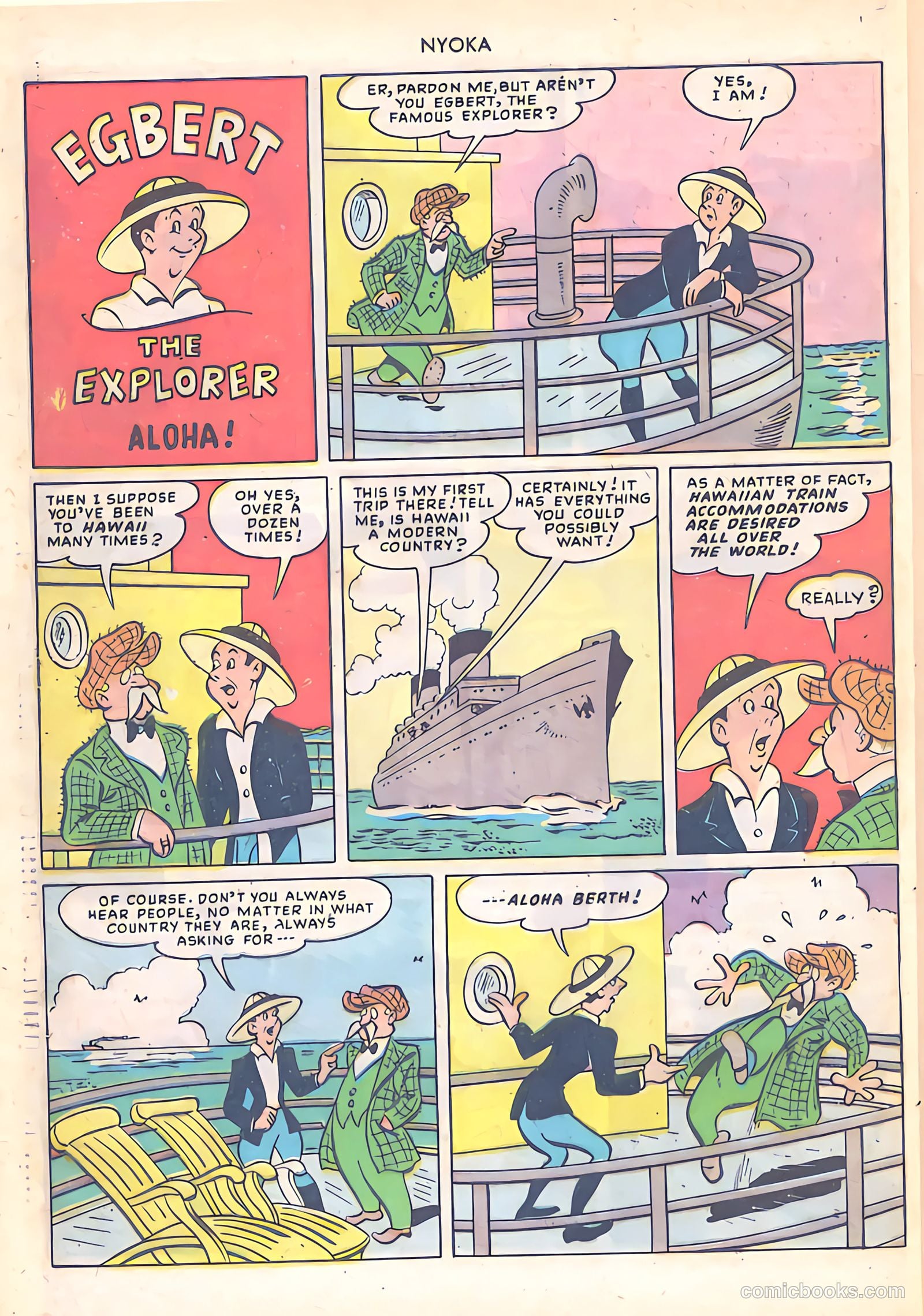 Nyoka the Jungle Girl #33 (1949) — page 40 of 52