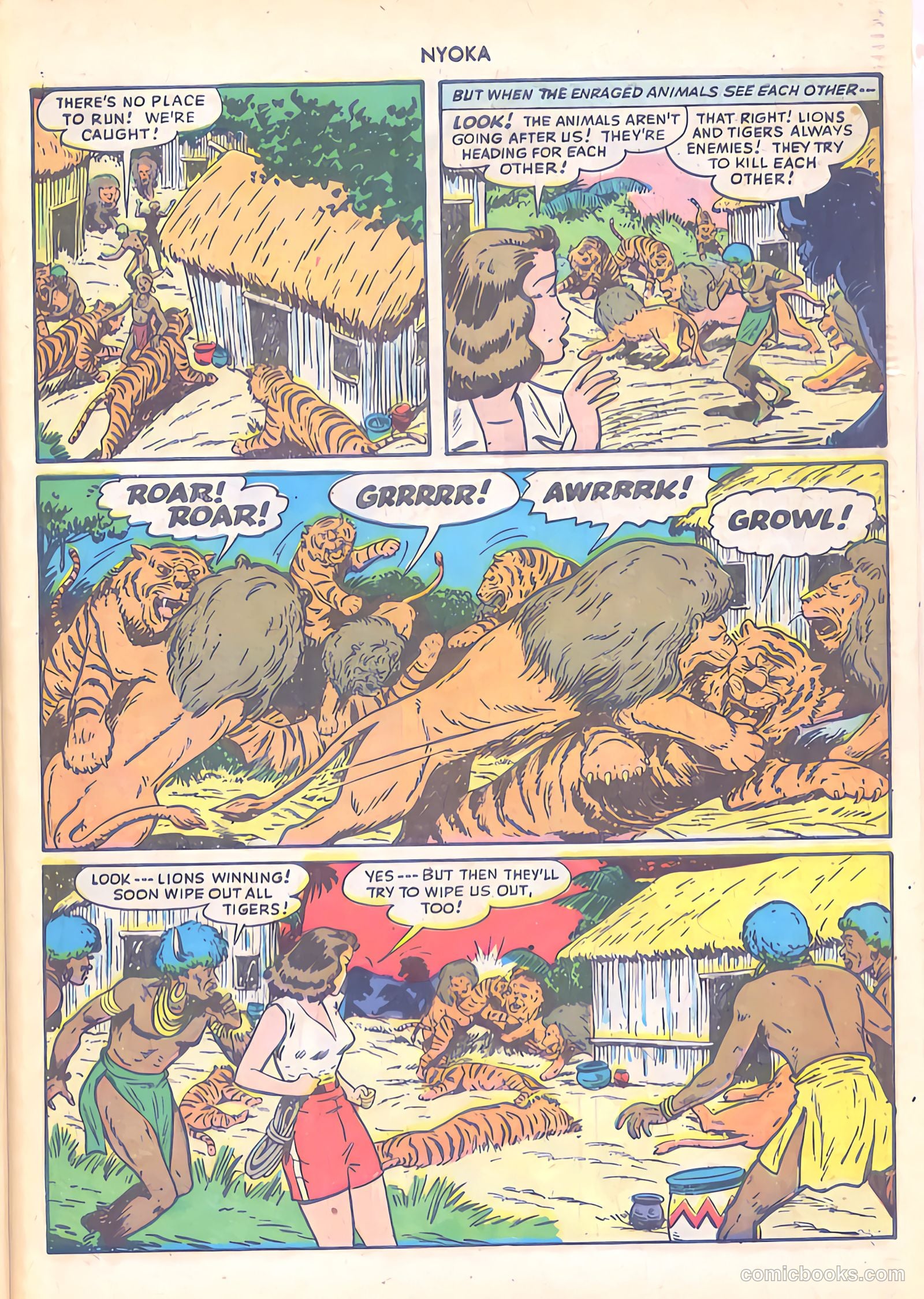 Nyoka the Jungle Girl #33 (1949) — page 43 of 52