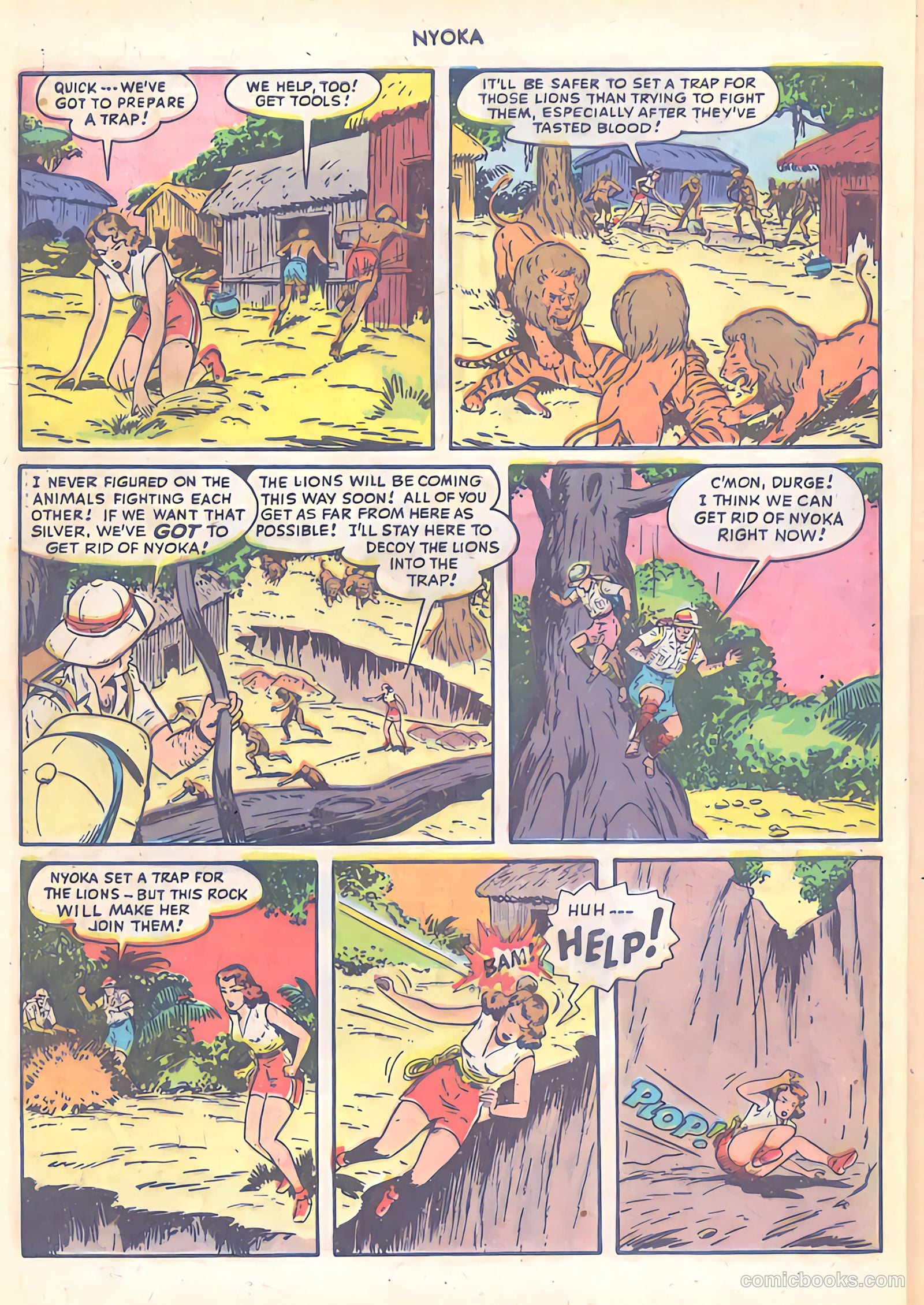 Nyoka the Jungle Girl #33 (1949) — page 44 of 52