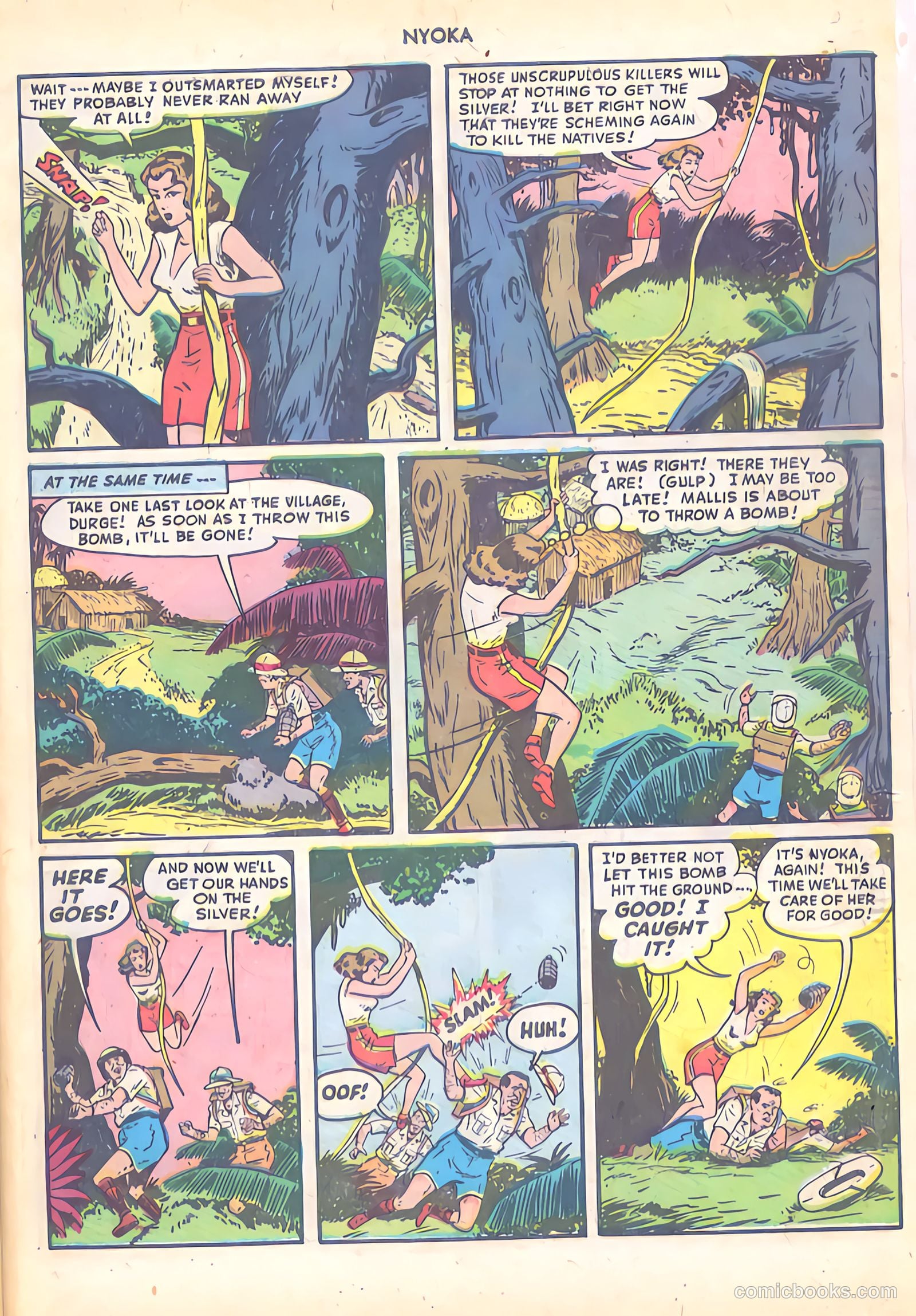 Nyoka the Jungle Girl #33 (1949) — page 47 of 52