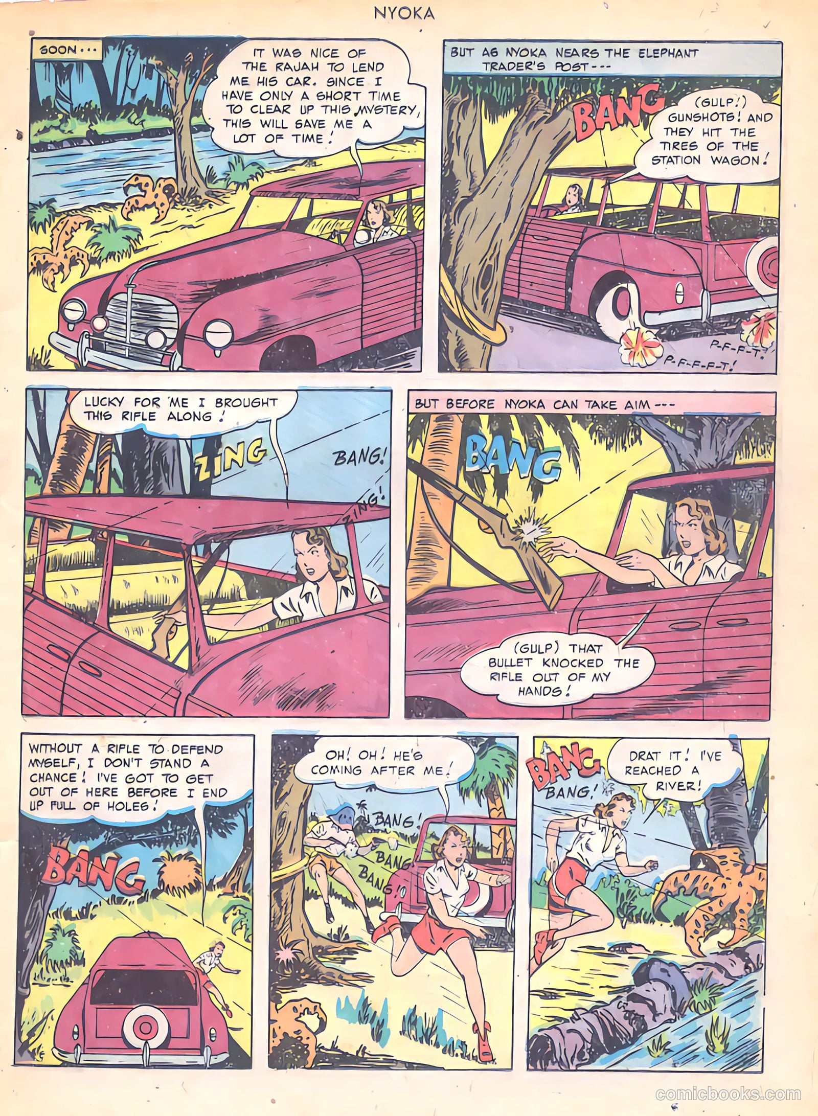 Nyoka the Jungle Girl #34 (1949) — page 13 of 52