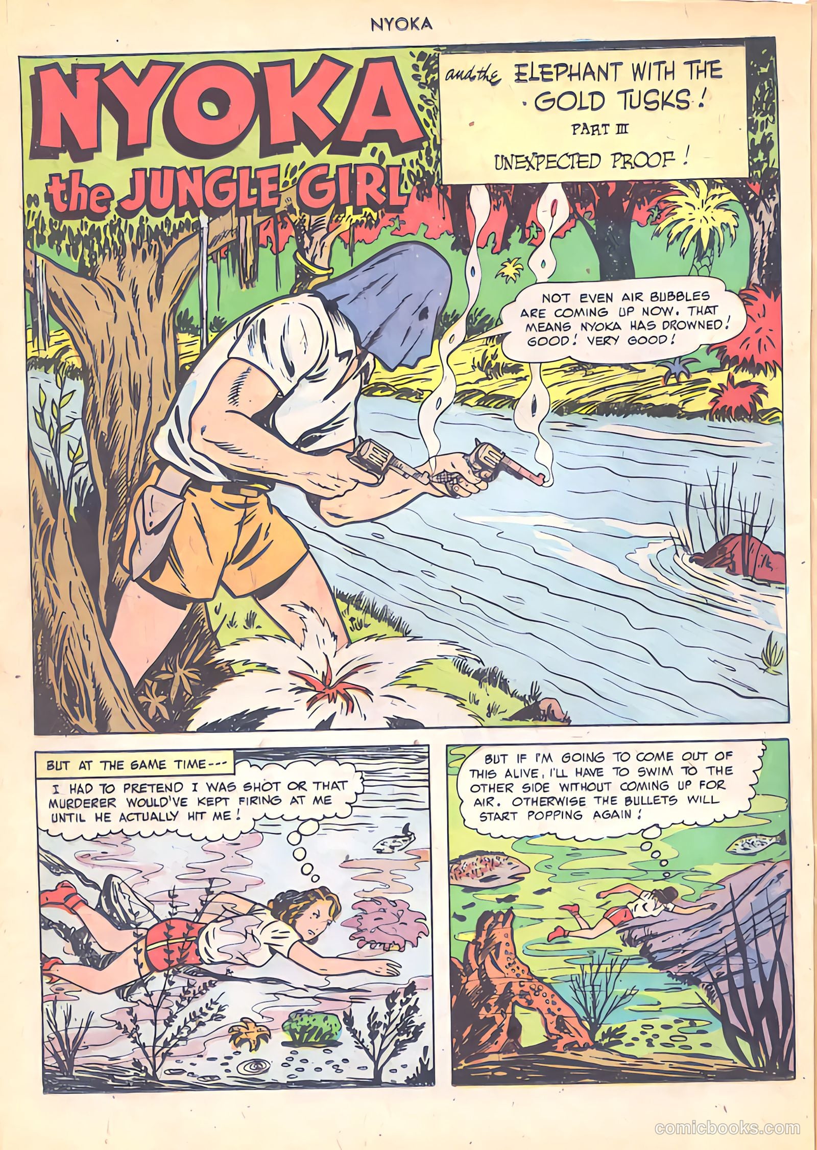 Nyoka the Jungle Girl #34 (1949) — page 16 of 52