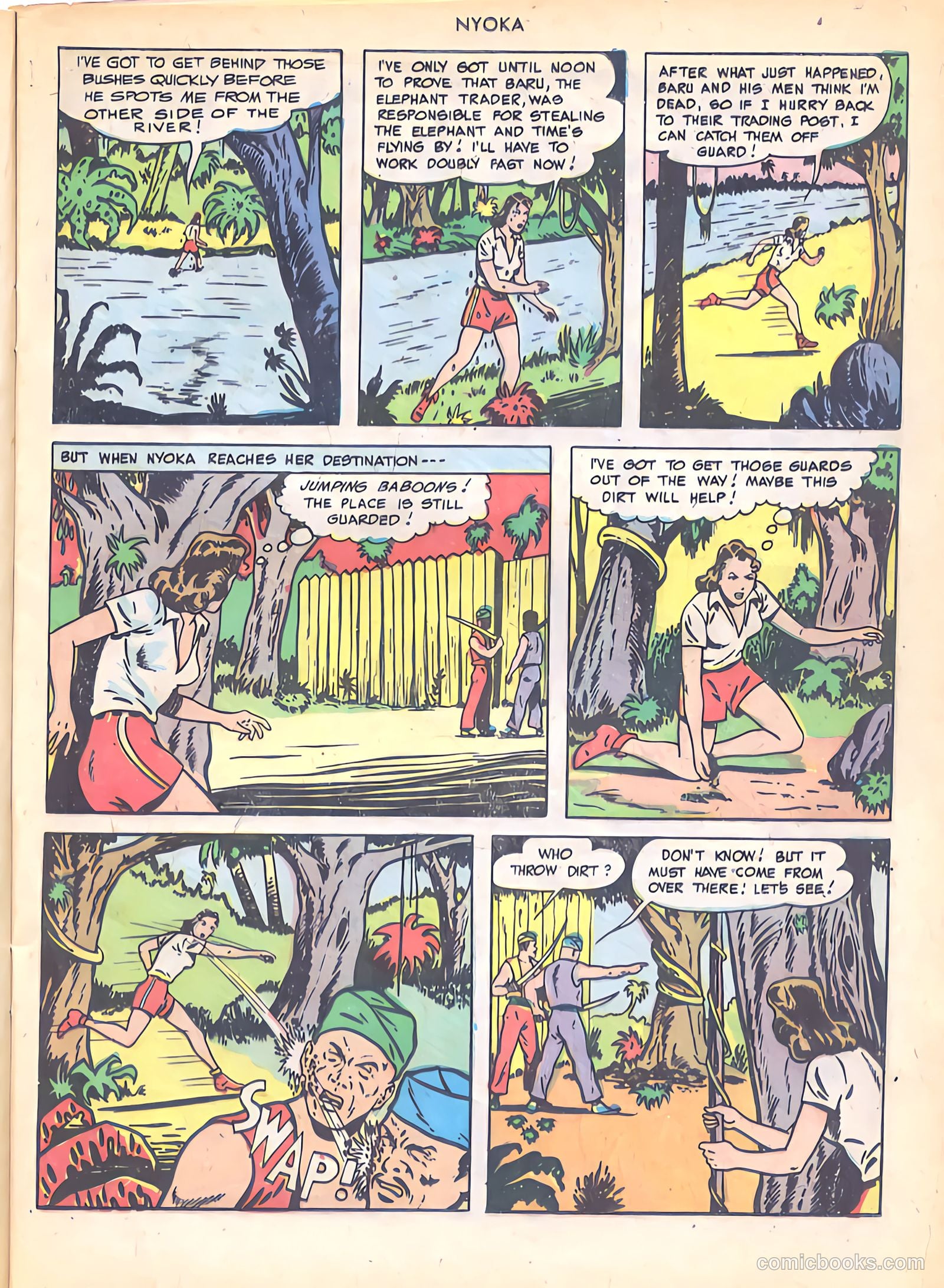 Nyoka the Jungle Girl #34 (1949) — page 17 of 52