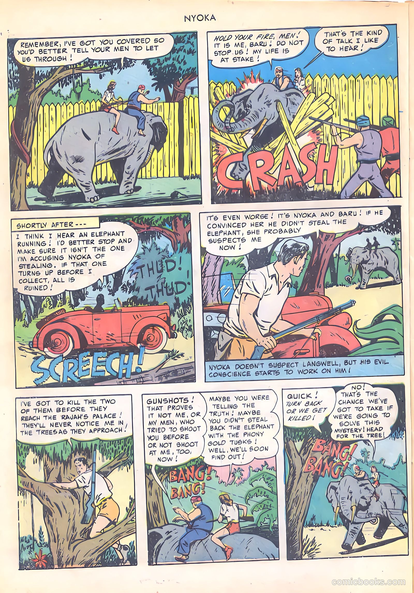 Nyoka the Jungle Girl #34 (1949) — page 20 of 52