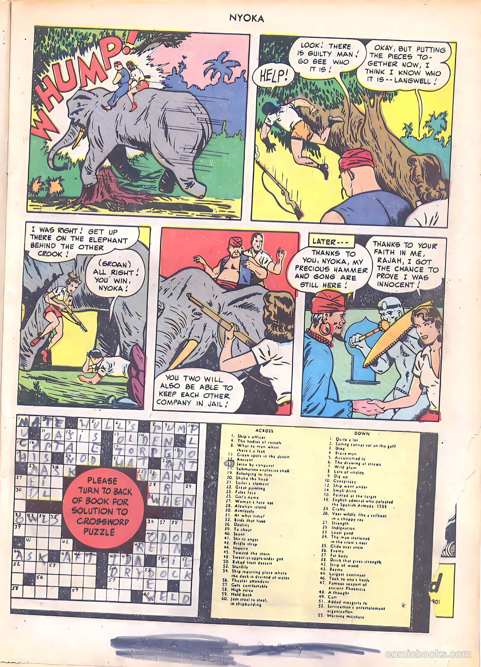 Nyoka the Jungle Girl #34 (1949) — page 21 of 52
