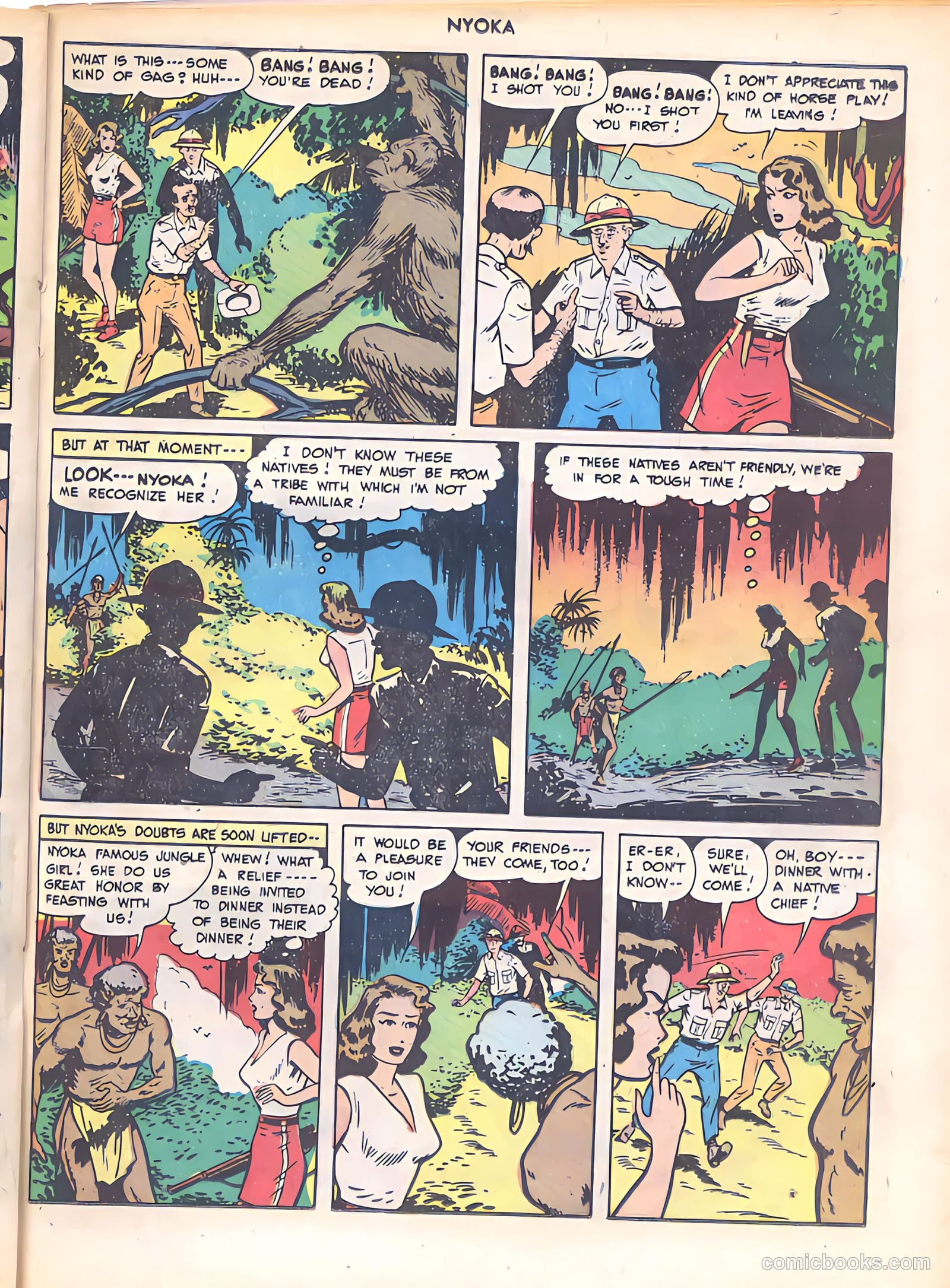 Nyoka the Jungle Girl #34 (1949) — page 29 of 52