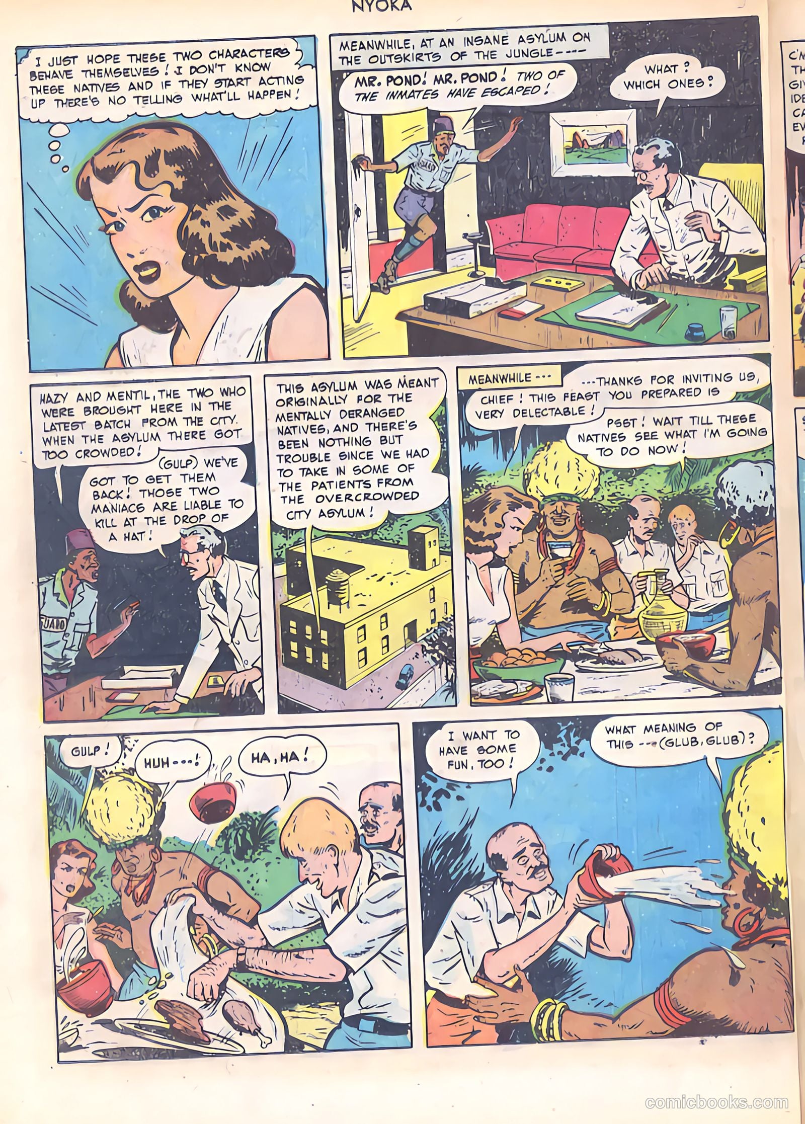 Nyoka the Jungle Girl #34 (1949) — page 30 of 52