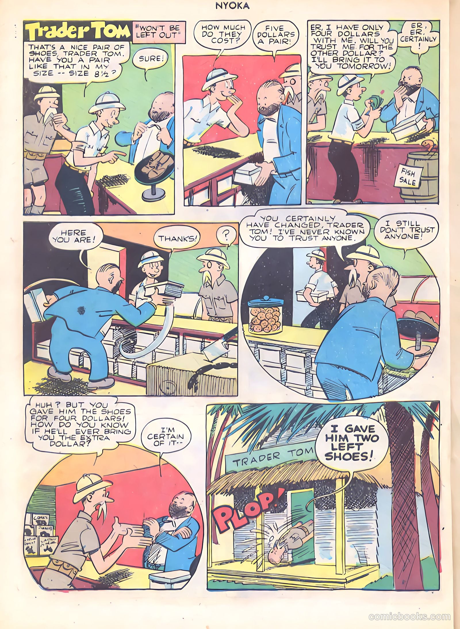 Nyoka the Jungle Girl #34 (1949) — page 32 of 52