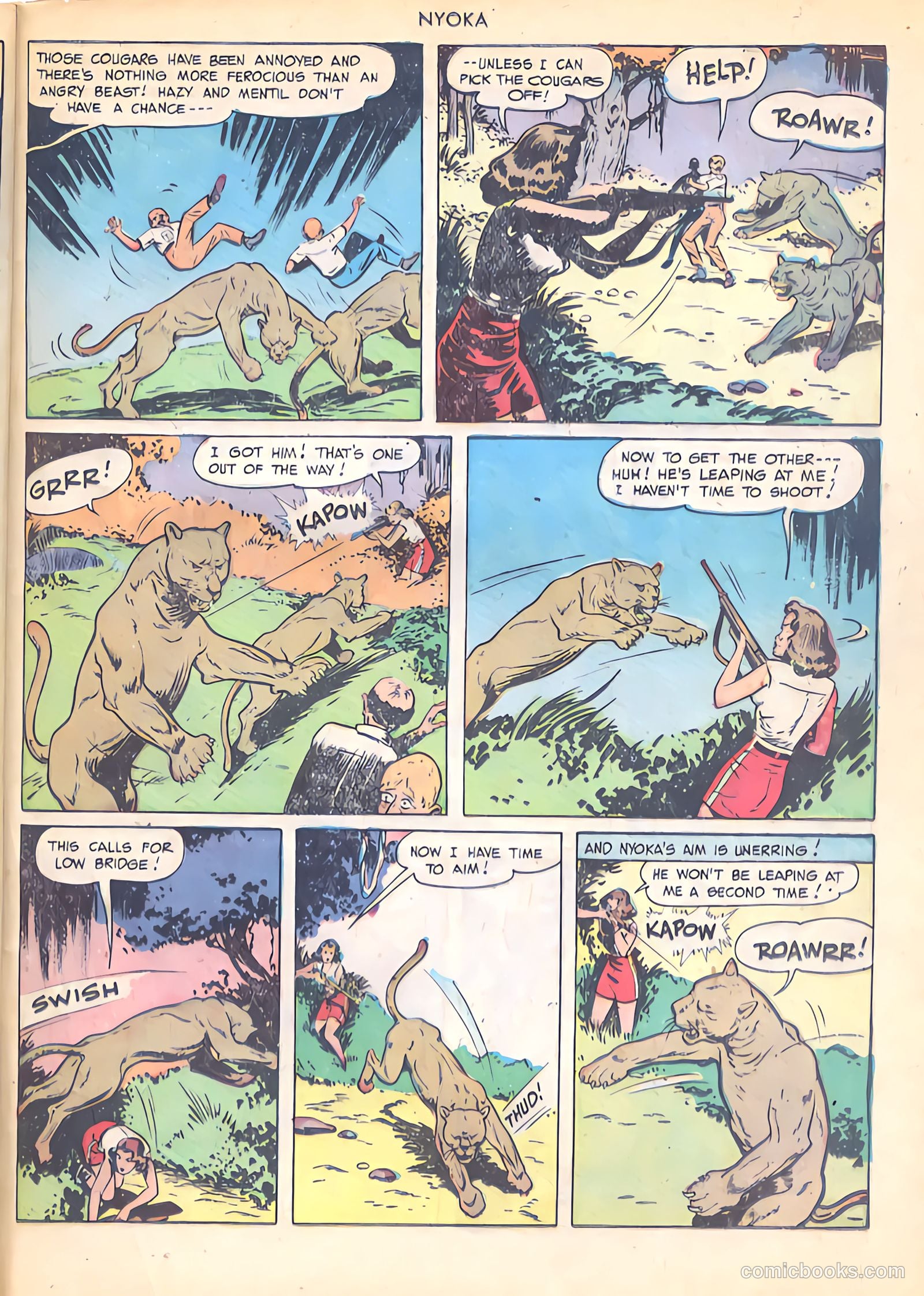 Nyoka the Jungle Girl #34 (1949) — page 37 of 52