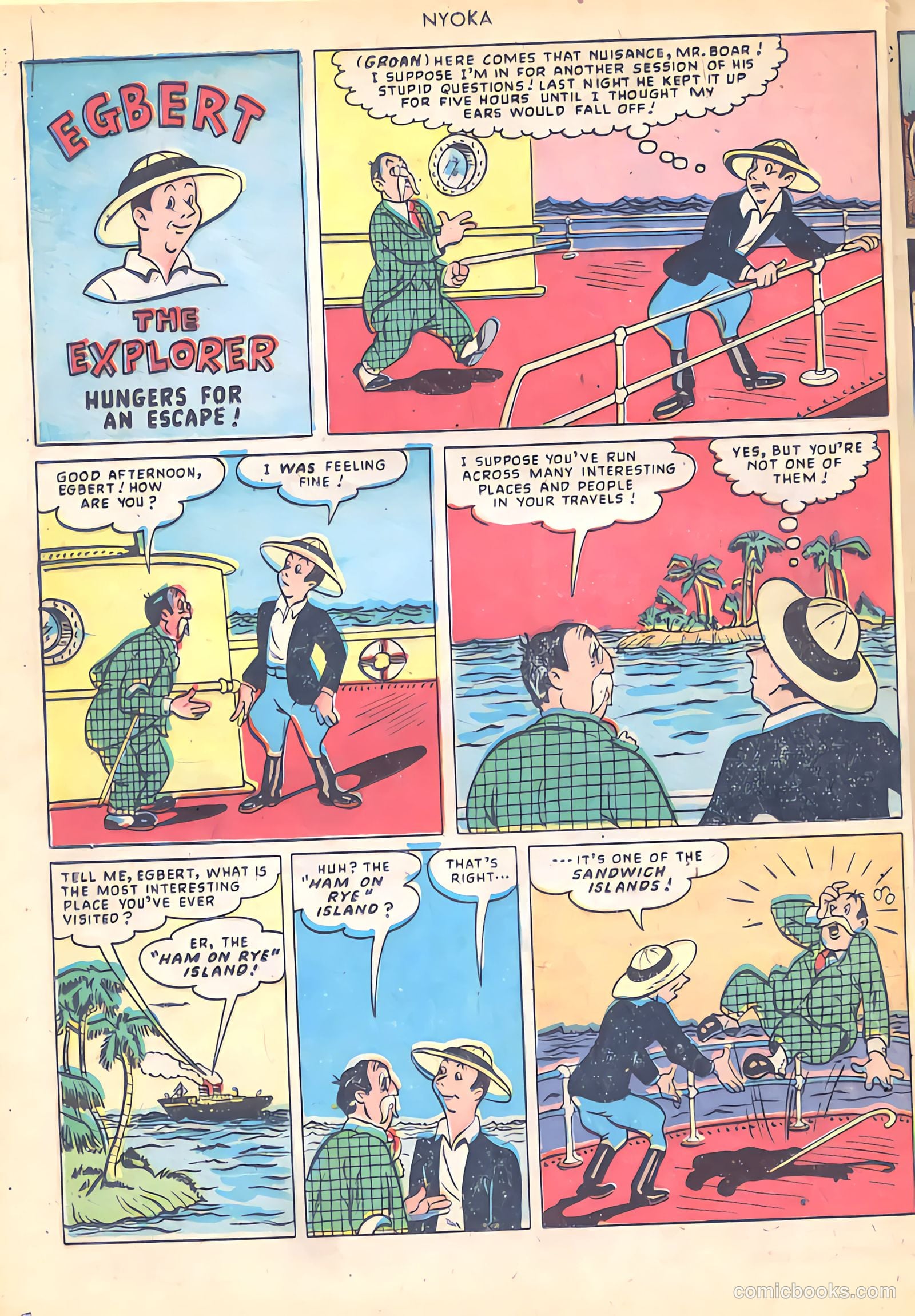 Nyoka the Jungle Girl #34 (1949) — page 40 of 52
