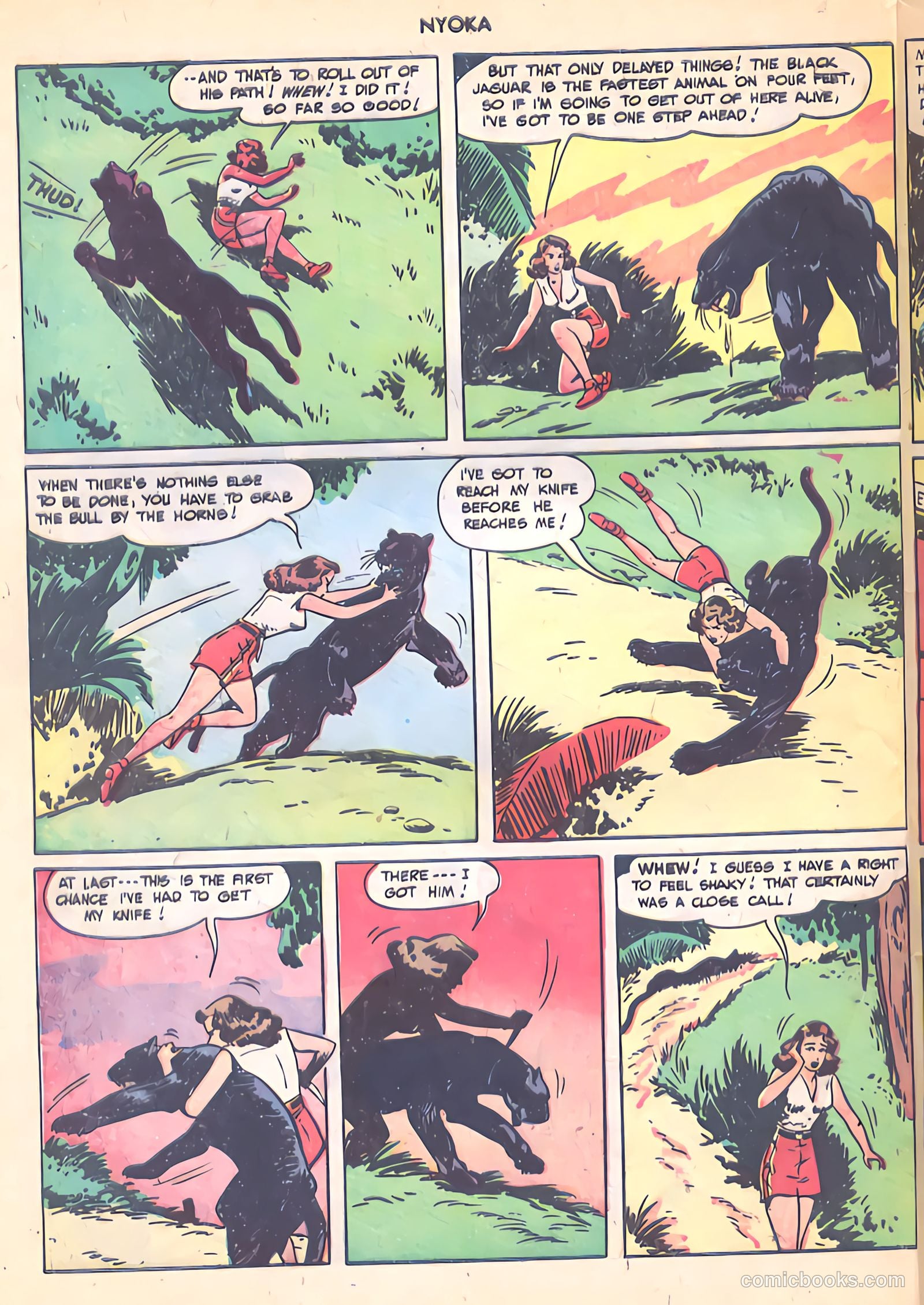 Nyoka the Jungle Girl #34 (1949) — page 44 of 52
