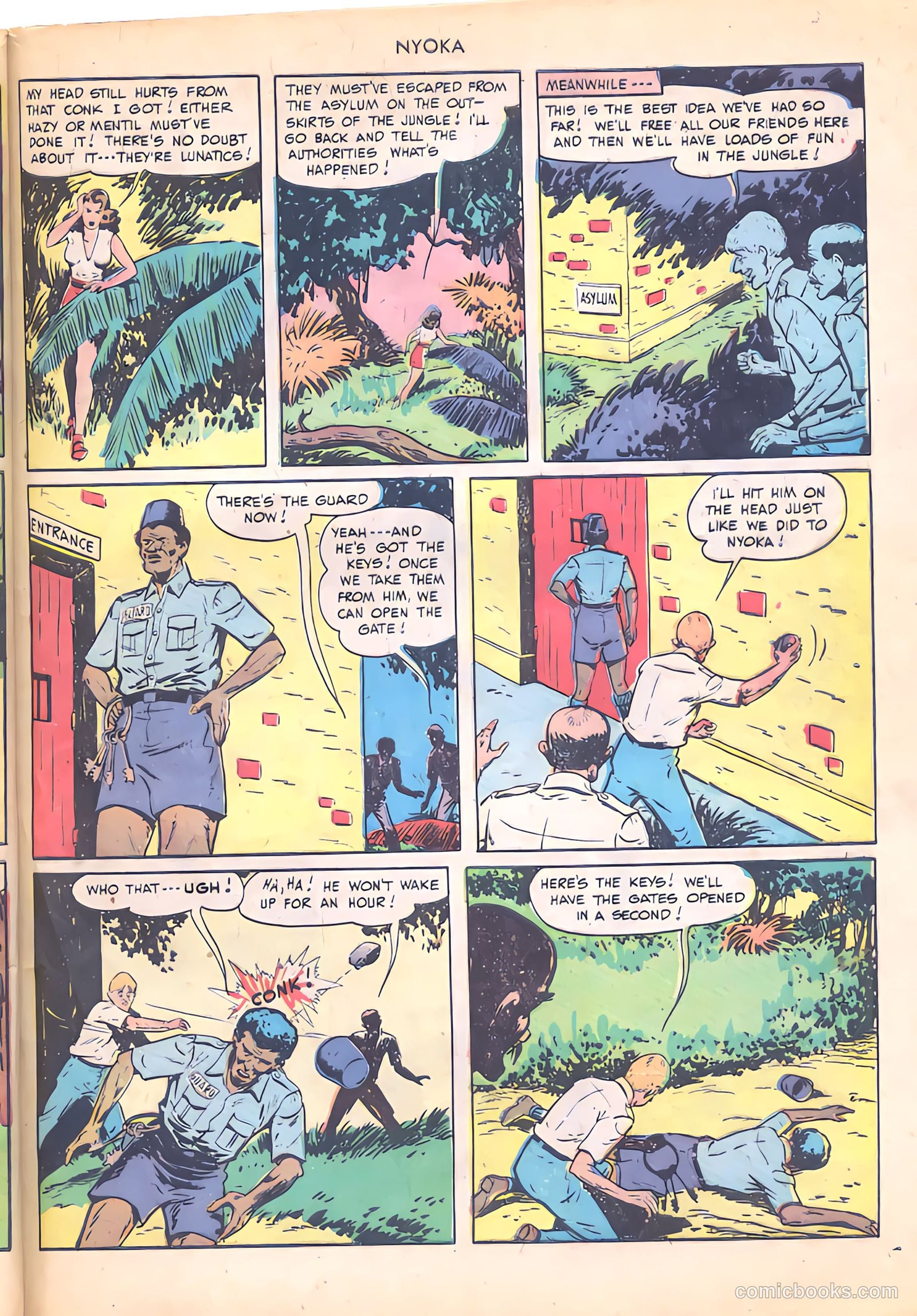 Nyoka the Jungle Girl #34 (1949) — page 45 of 52