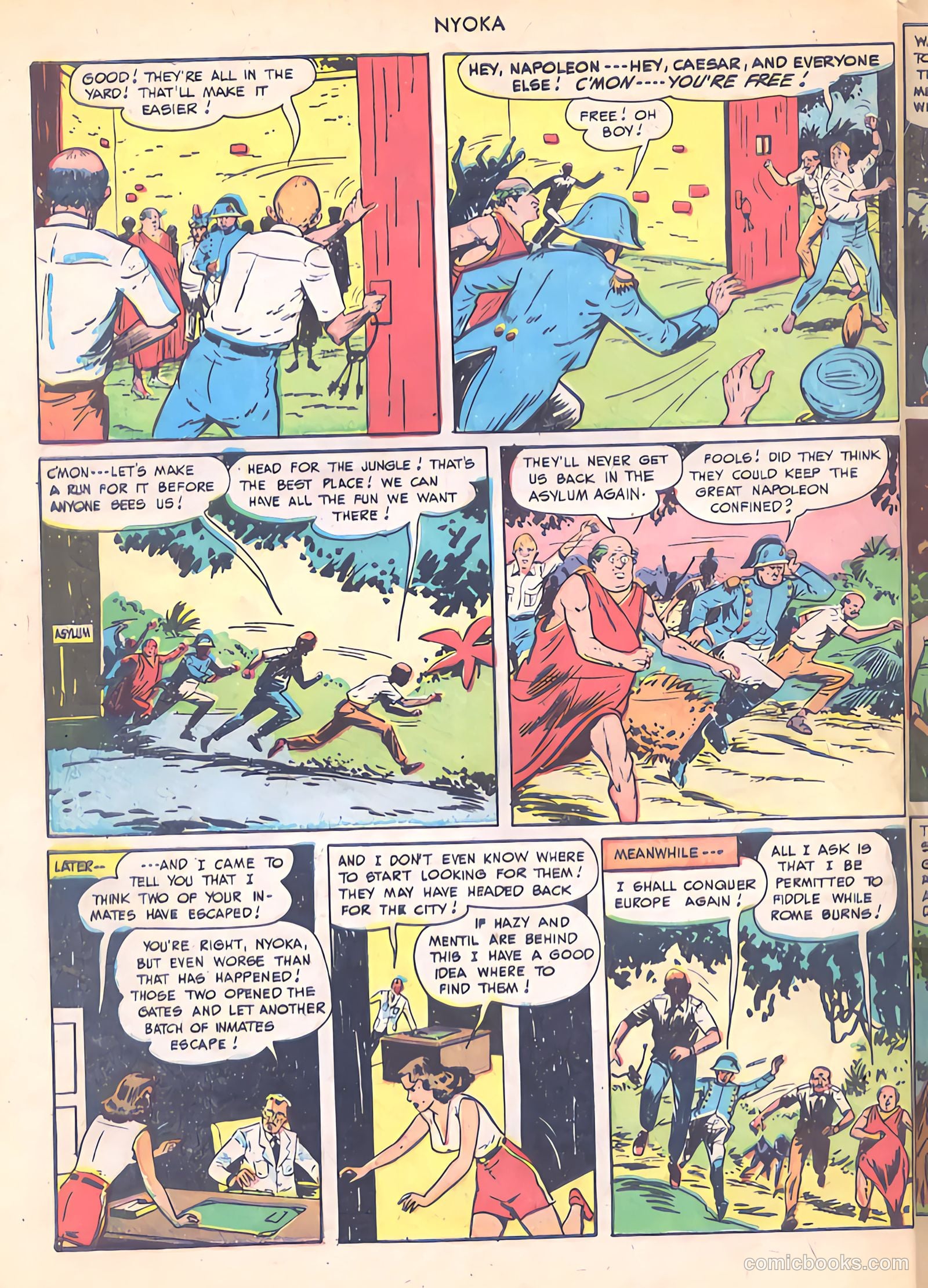 Nyoka the Jungle Girl #34 (1949) — page 46 of 52