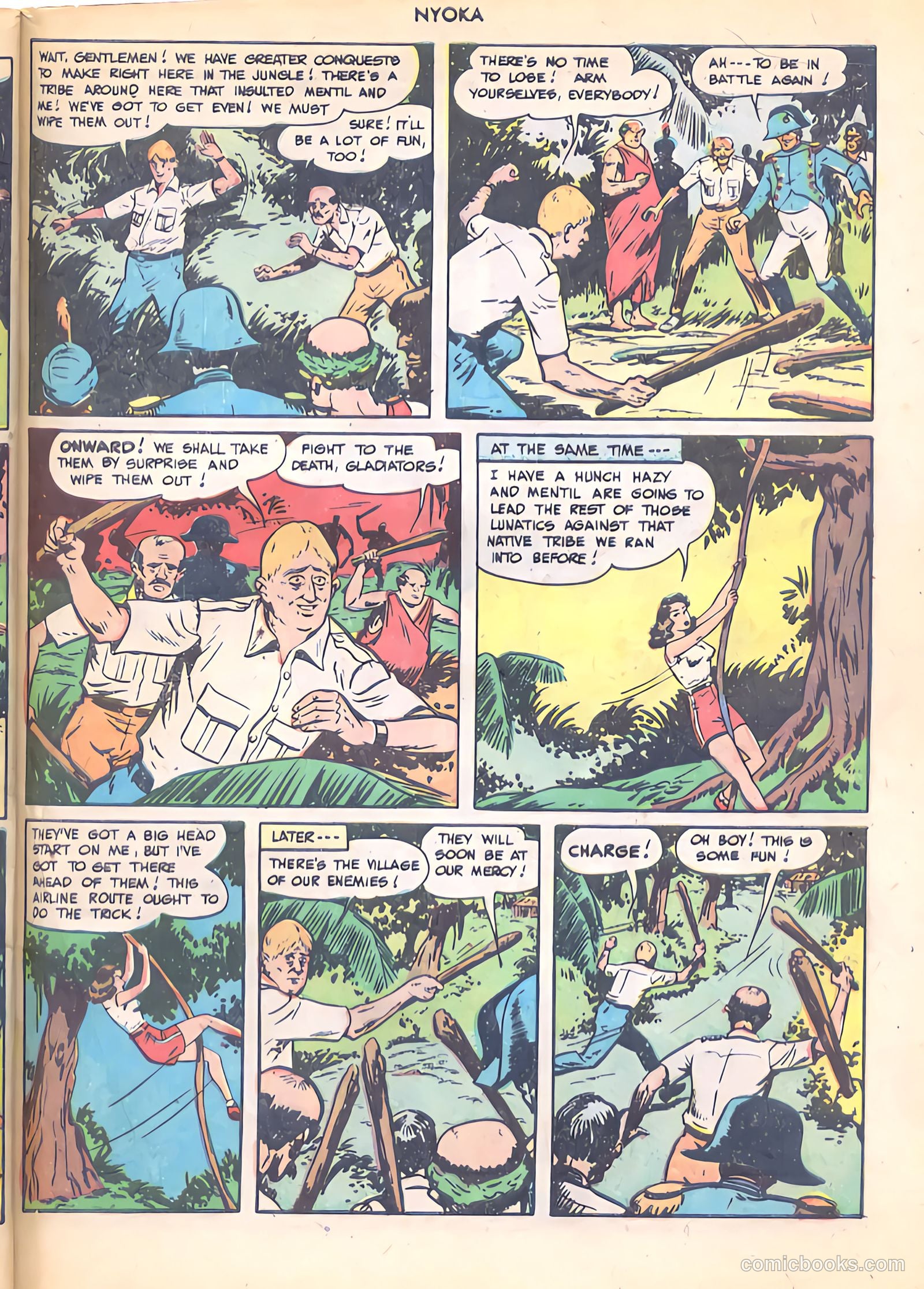 Nyoka the Jungle Girl #34 (1949) — page 47 of 52