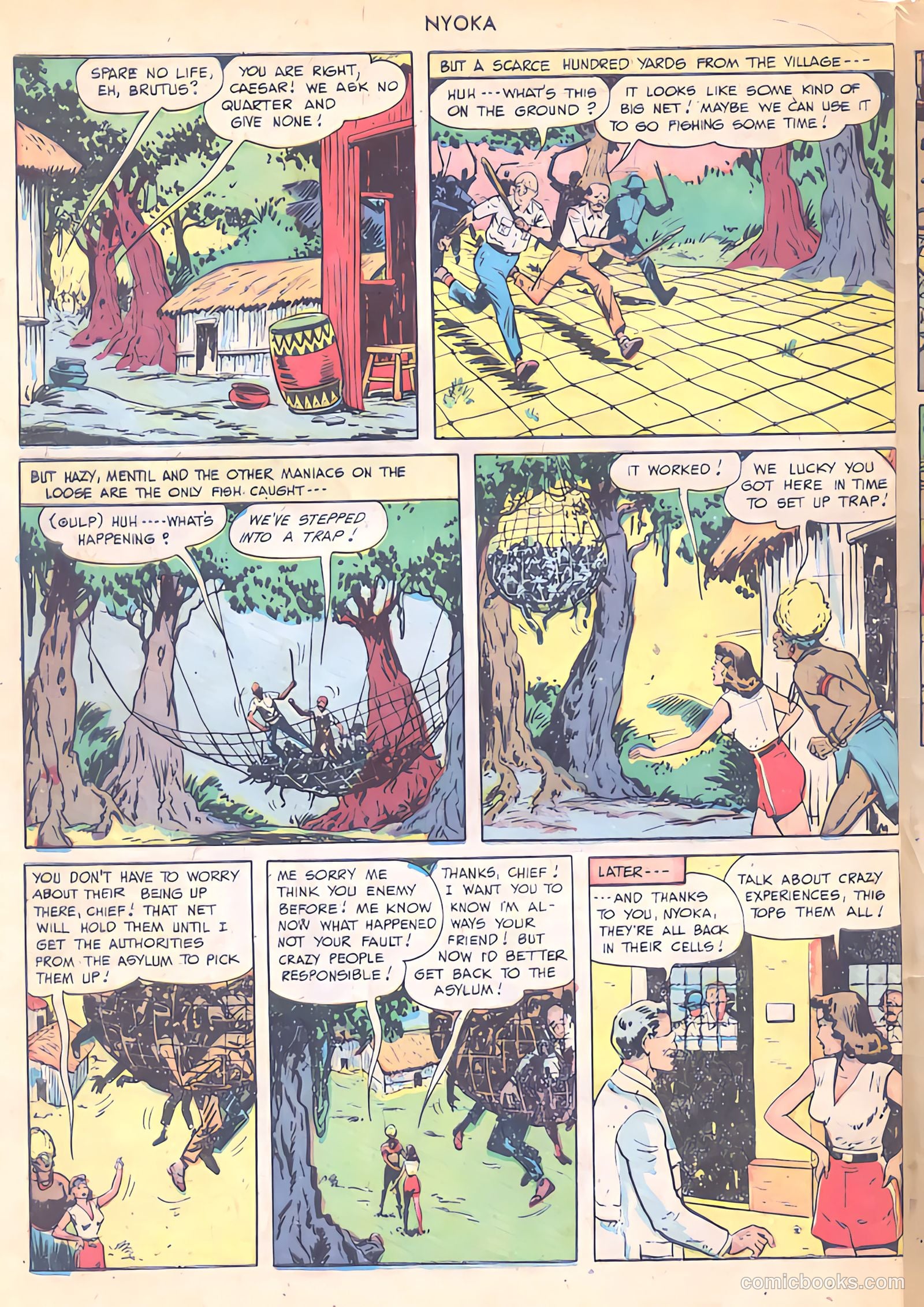 Nyoka the Jungle Girl #34 (1949) — page 48 of 52