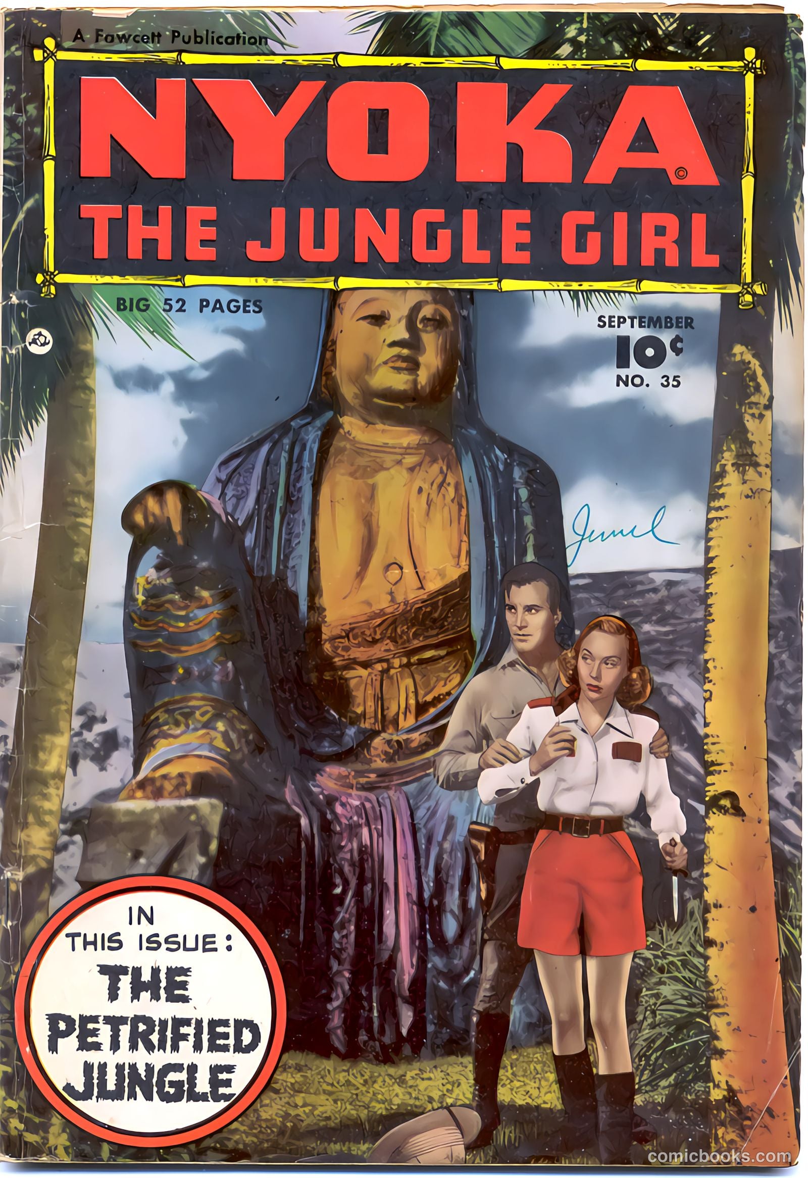Nyoka the Jungle Girl #35
