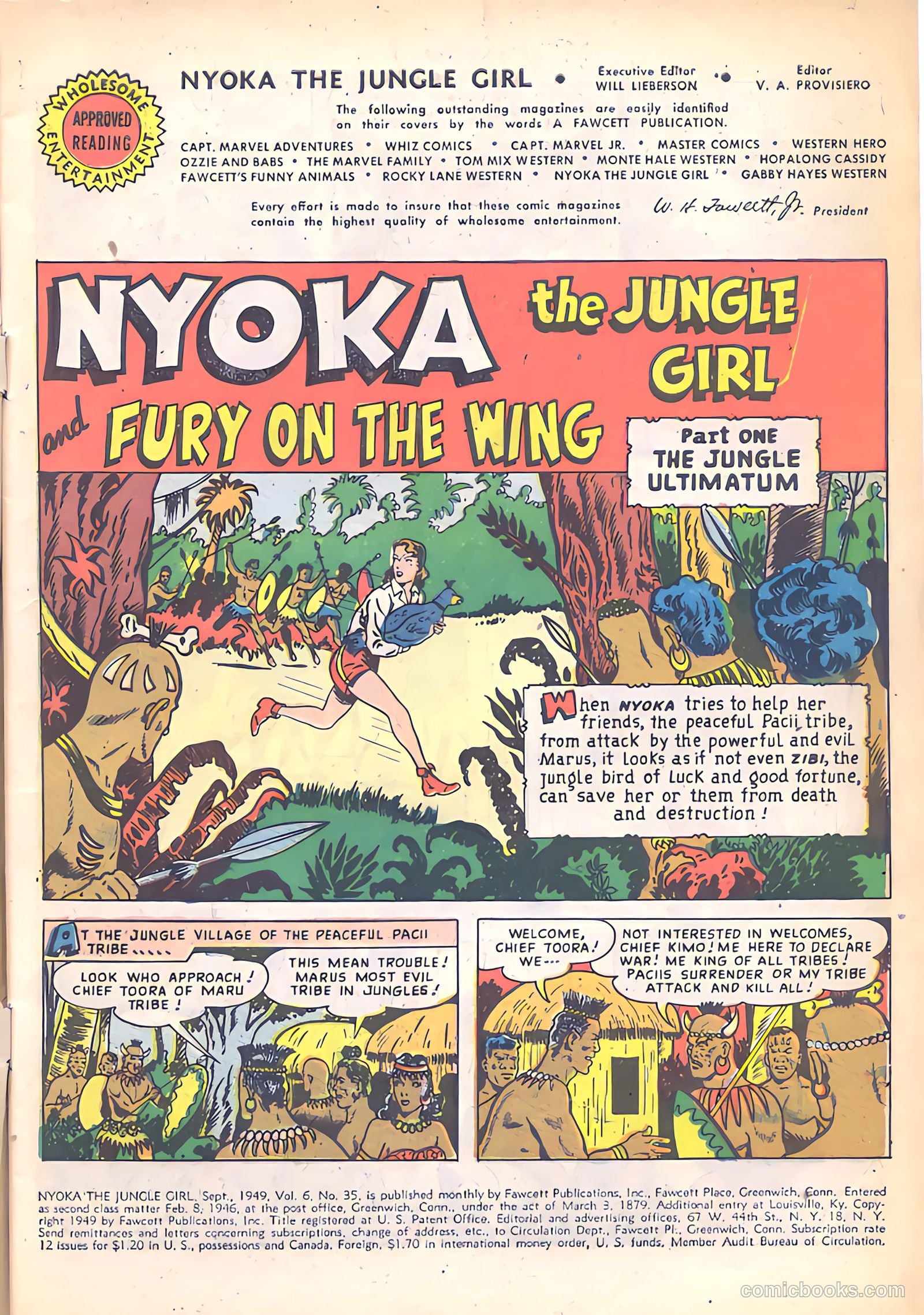 Nyoka the Jungle Girl #35 (1949) — page 3 of 52