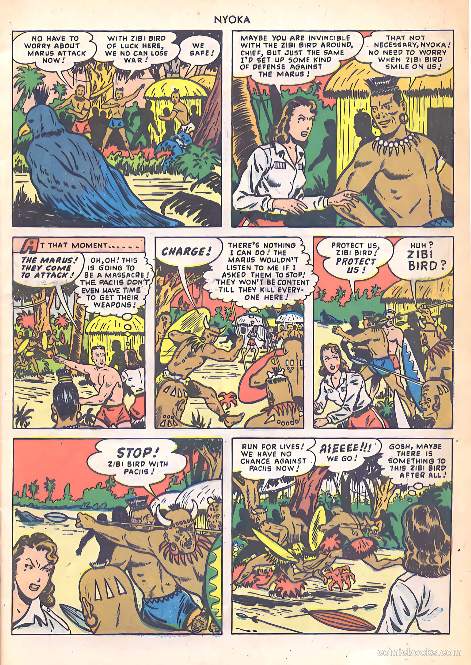 Nyoka the Jungle Girl #35 (1949) — page 5 of 52