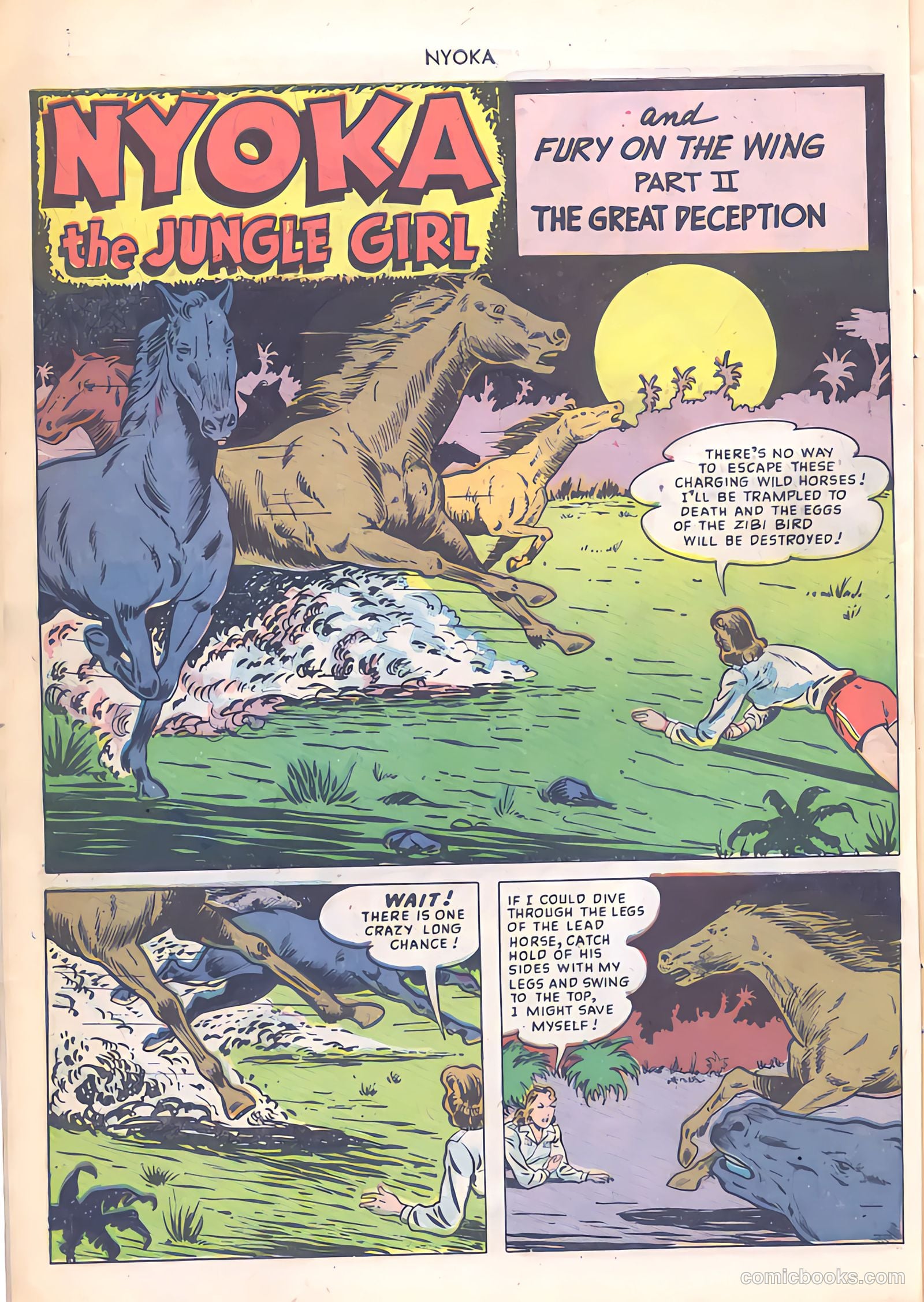 Nyoka the Jungle Girl #35 (1949) — page 10 of 52