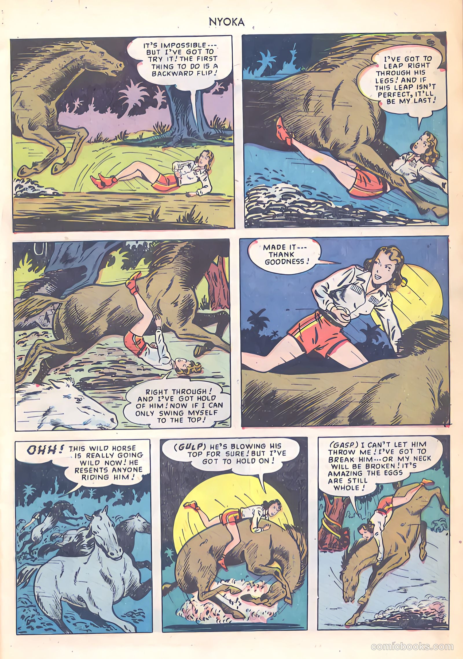 Nyoka the Jungle Girl #35 (1949) — page 11 of 52