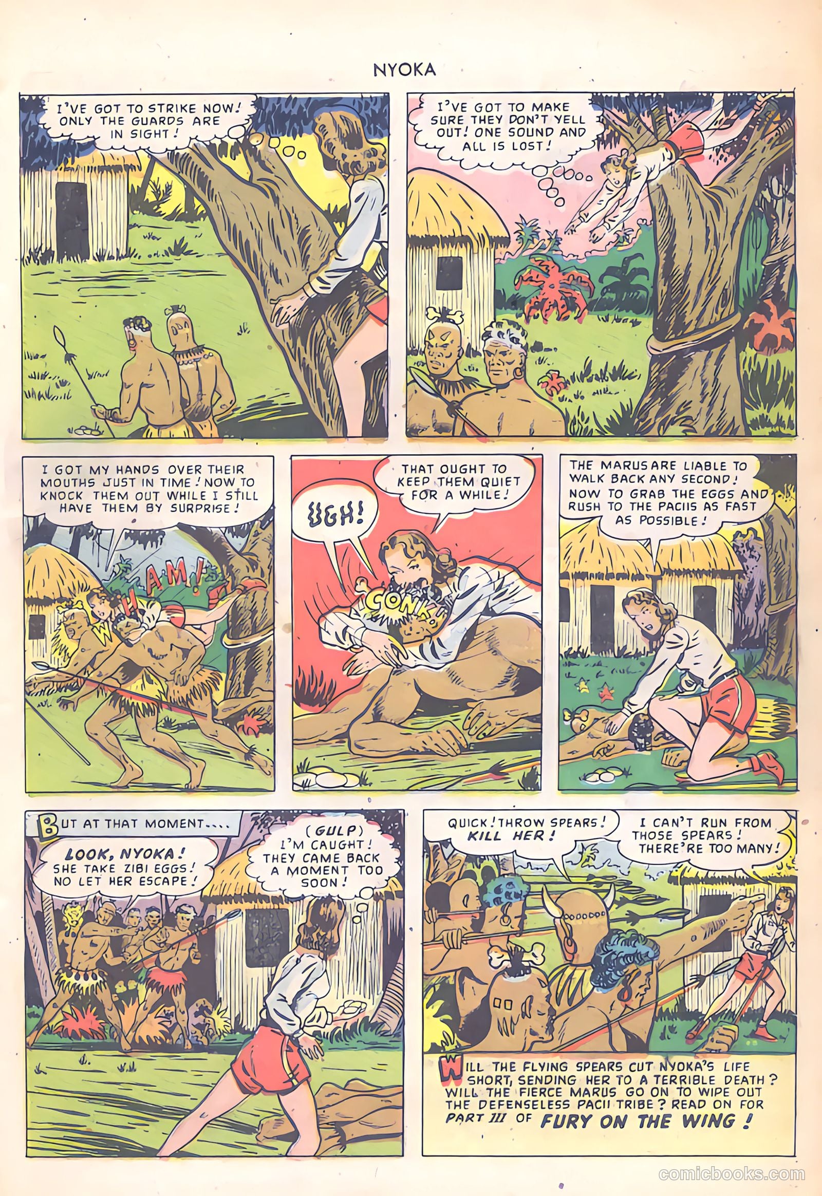 Nyoka the Jungle Girl #35 (1949) — page 15 of 52