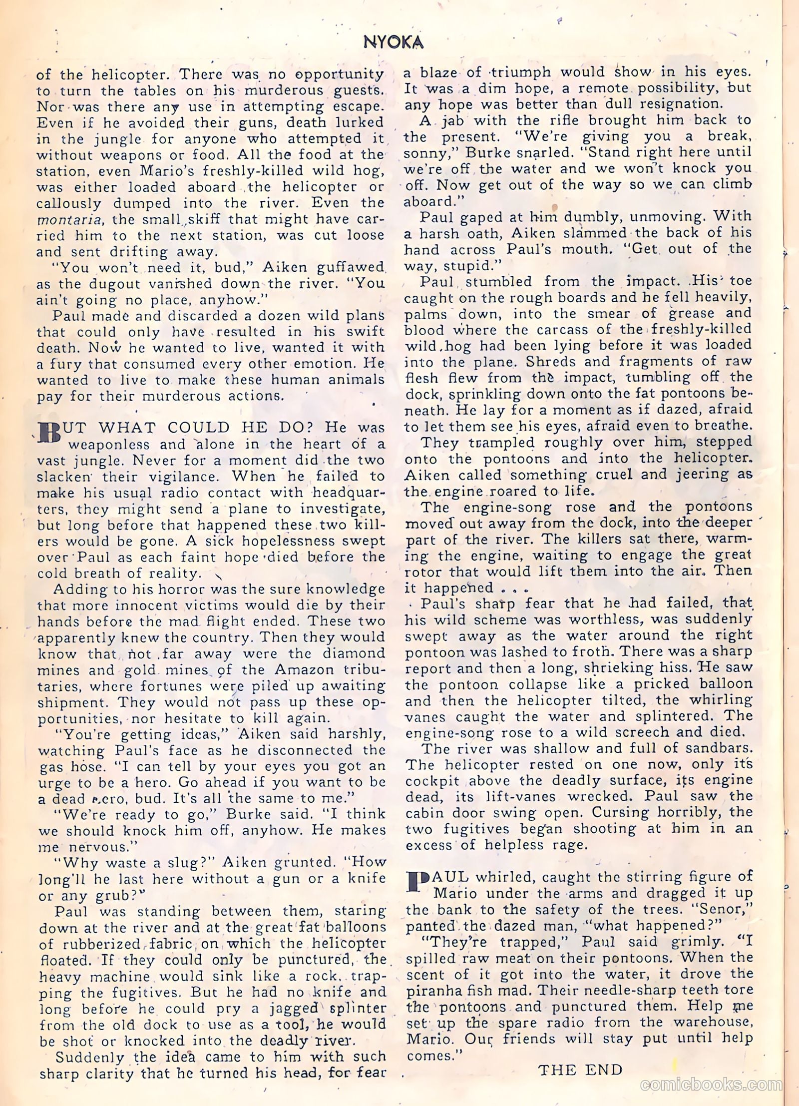 Nyoka the Jungle Girl #35 (1949) — page 18 of 52