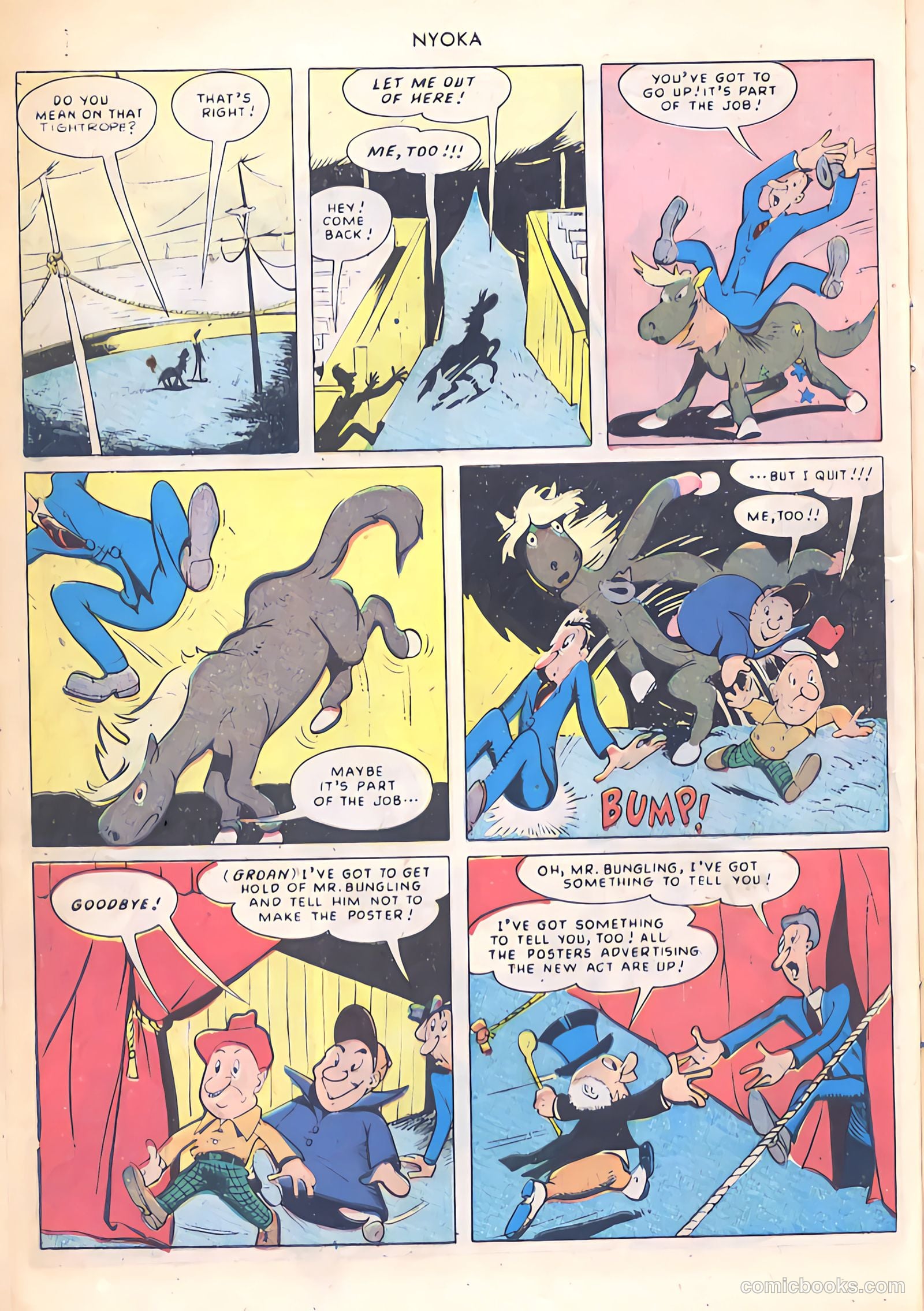 Nyoka the Jungle Girl #35 (1949) — page 22 of 52